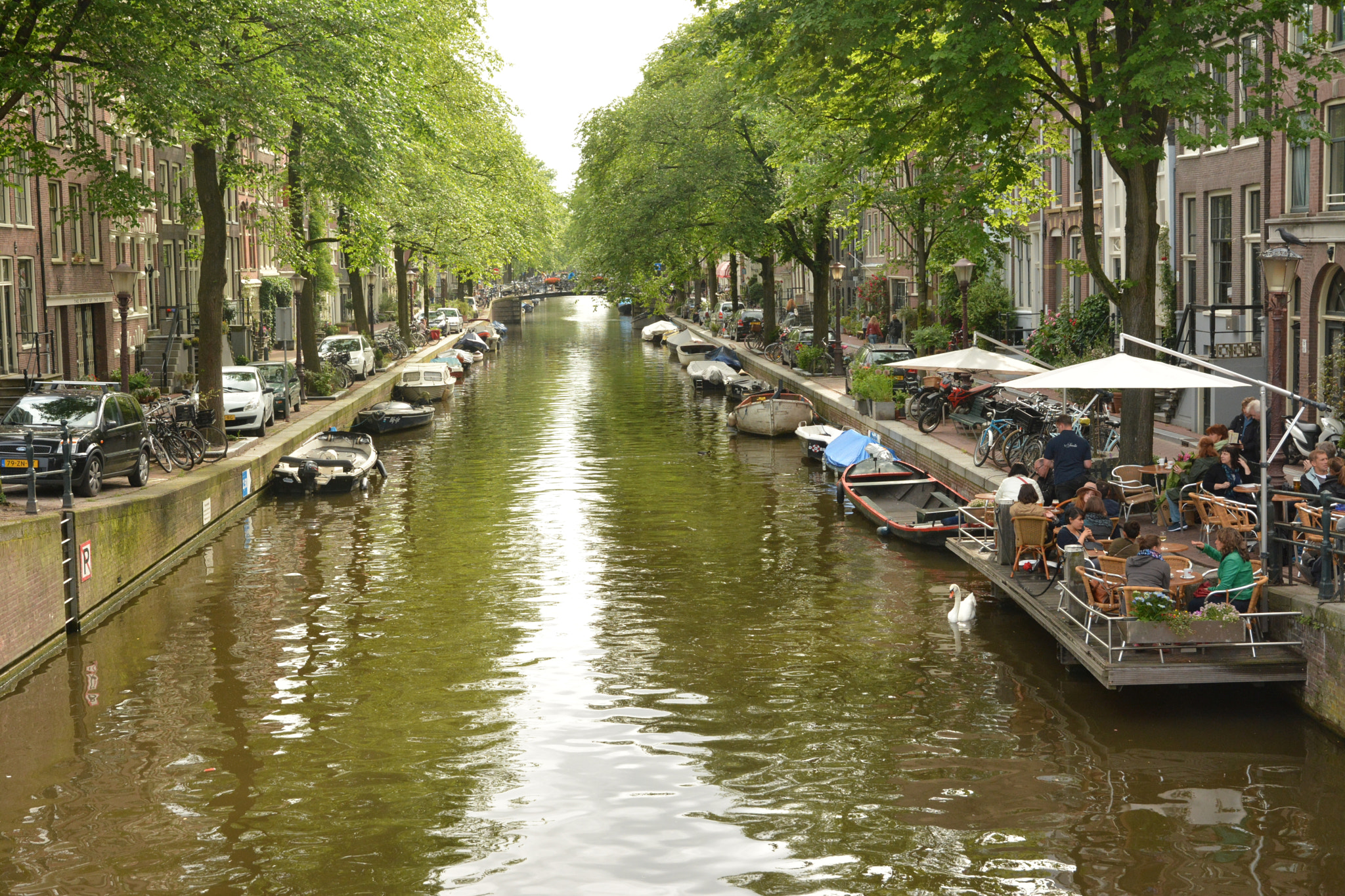 Nikon D7100 sample photo. Amsterdam channels and boats photography