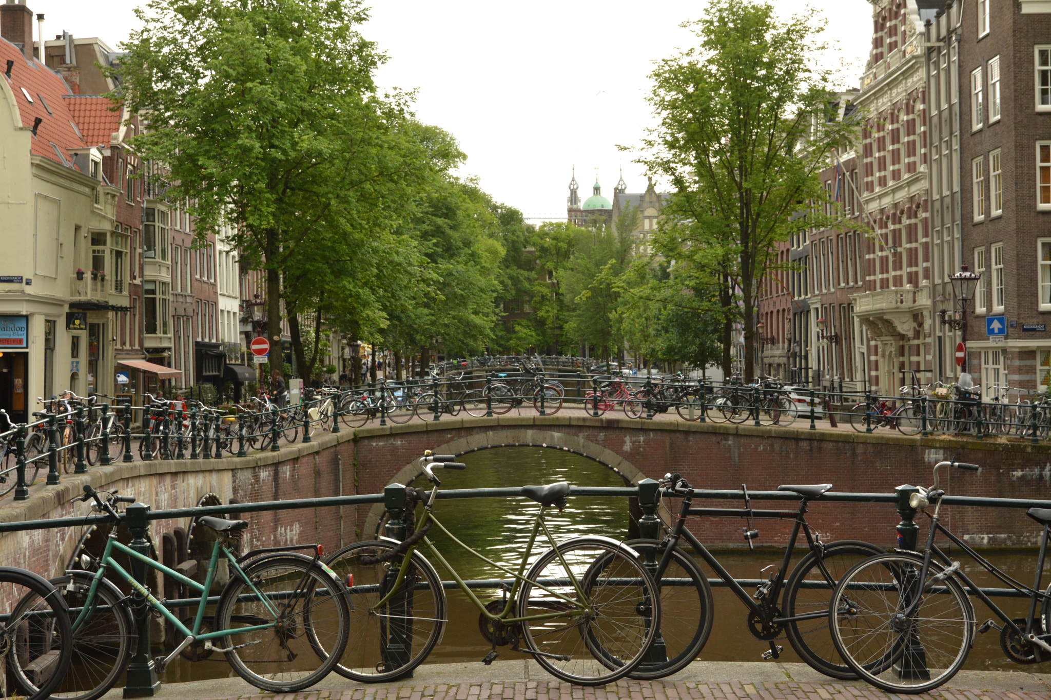 Nikon D7100 sample photo. Amsterdam bicycles photography