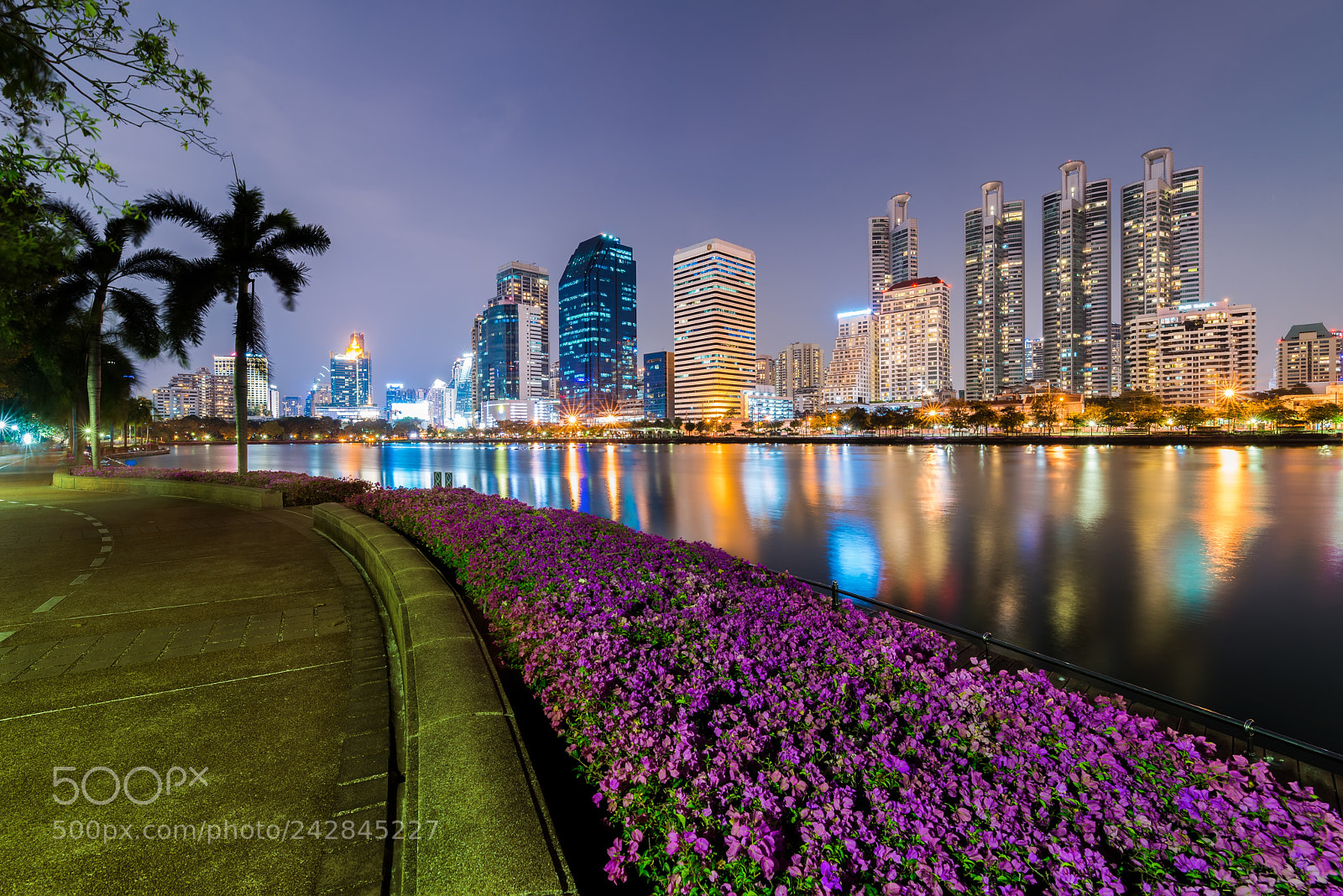 Nikon D800E sample photo. Cityscape skyline with reflection photography