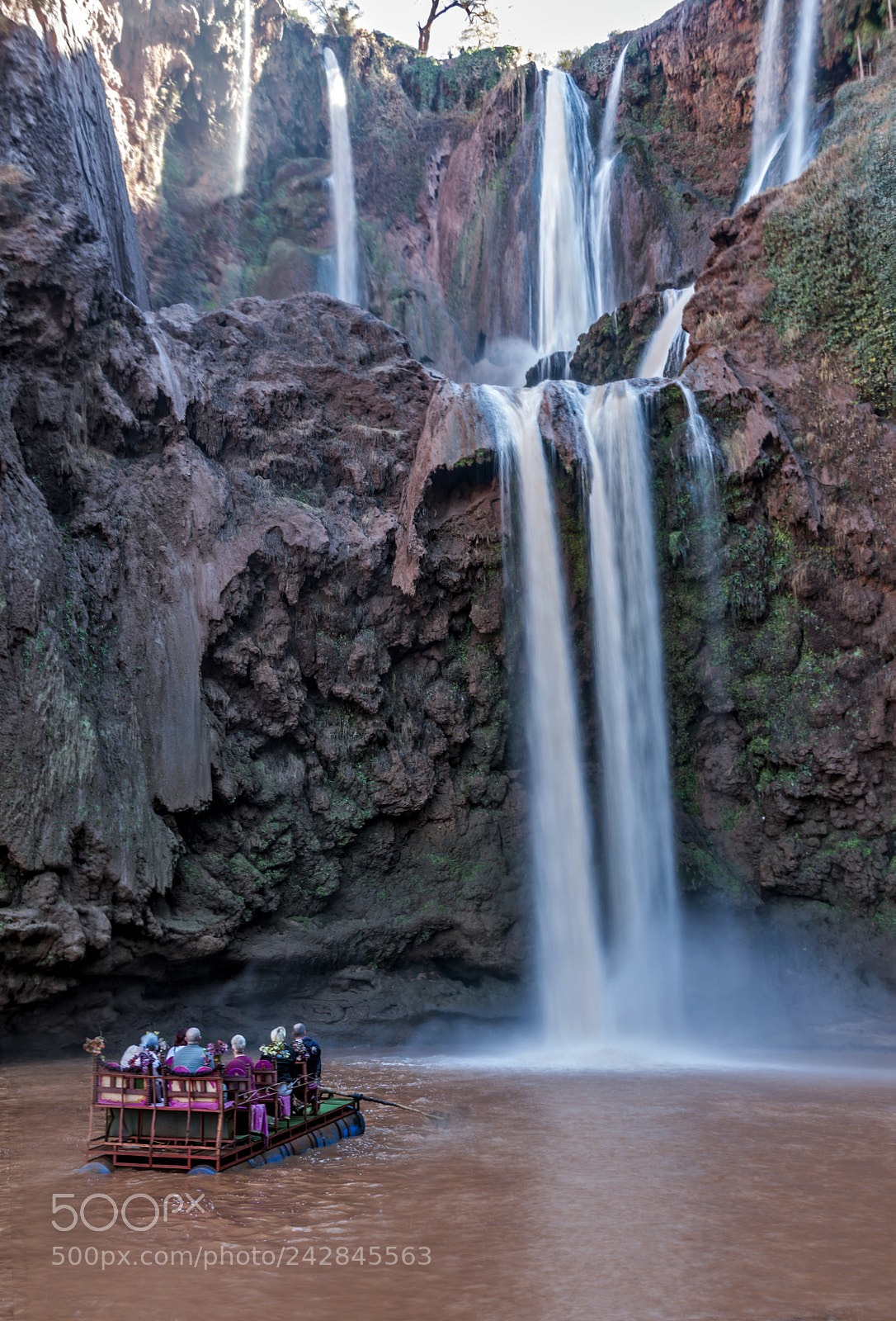 Nikon D90 sample photo. Ozoud fall by raft photography