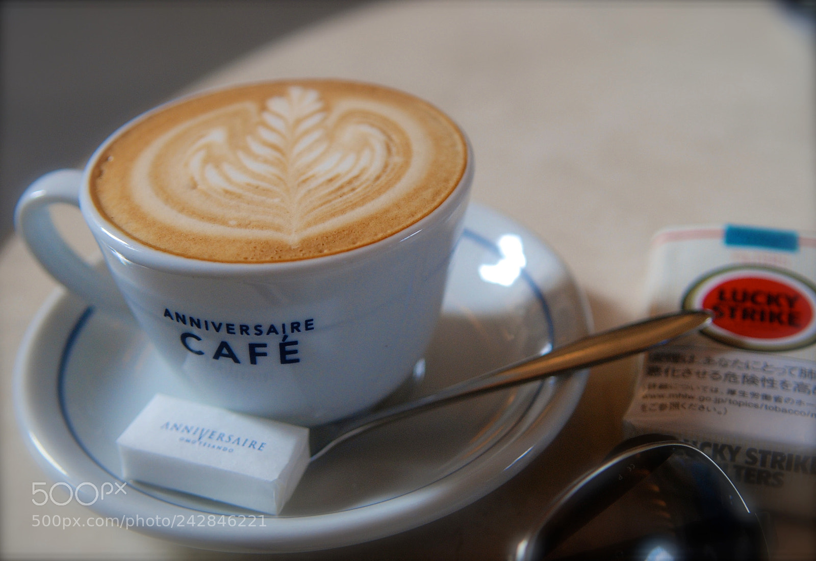 Nikon D80 sample photo. Beautiful latte photography