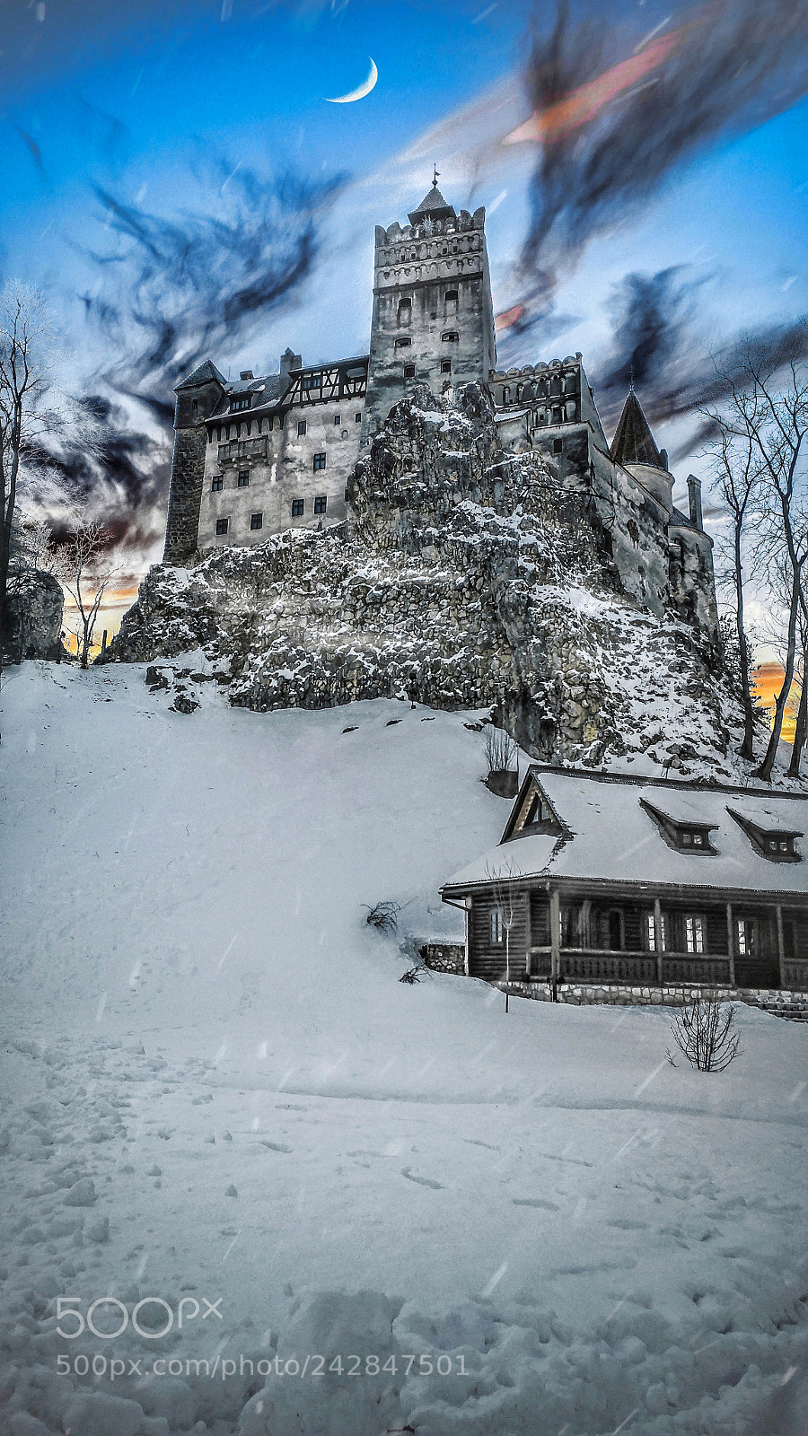 LG G5 sample photo. Bran castle dracula transylvania photography