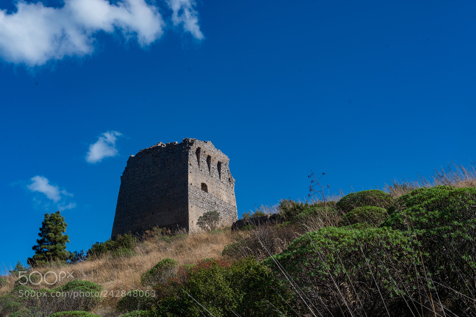 Nikon D800E sample photo. Fort on a cliff photography
