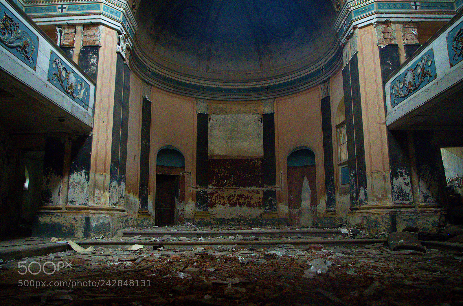 Pentax K-50 sample photo. Chapel photography