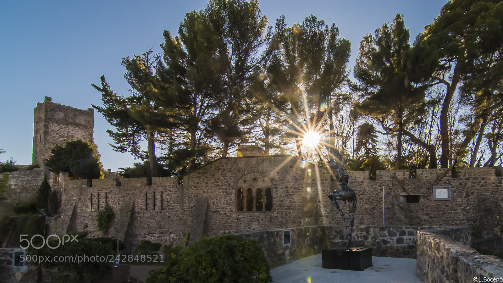 Nikon D5500 sample photo. Mandelieu la napoule castle photography