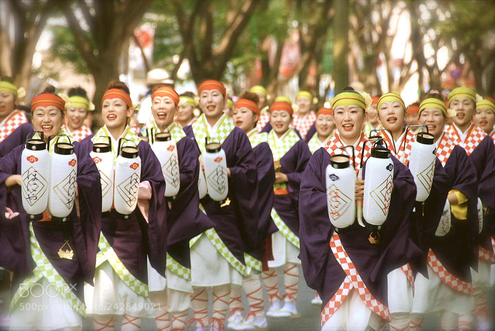 Nikon D80 sample photo. Matrix of yosakoi photography