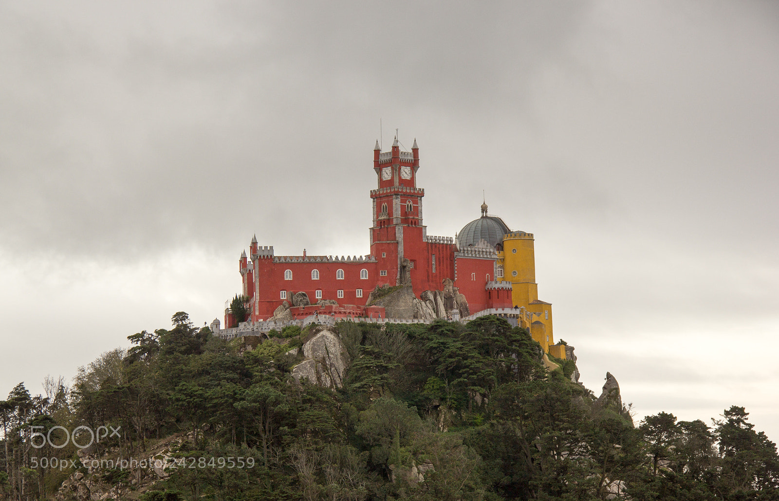 Canon EOS 60D sample photo. Pena national palace portugal photography
