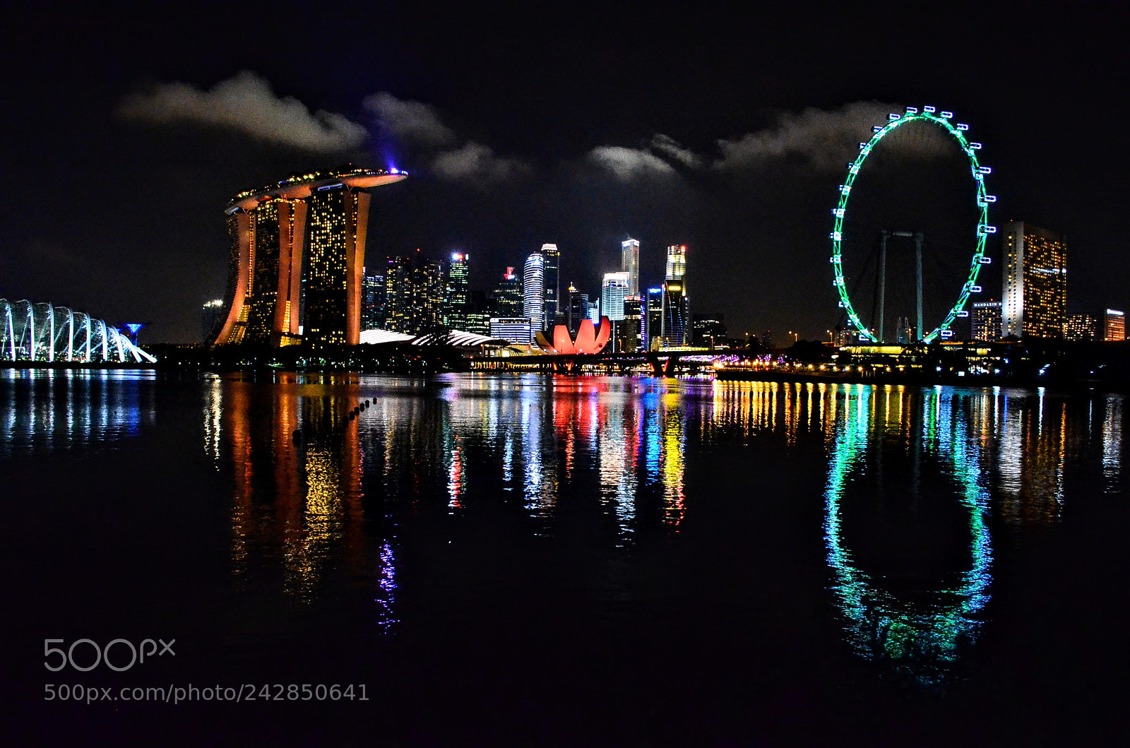 Nikon D5100 sample photo. Marina bay photography