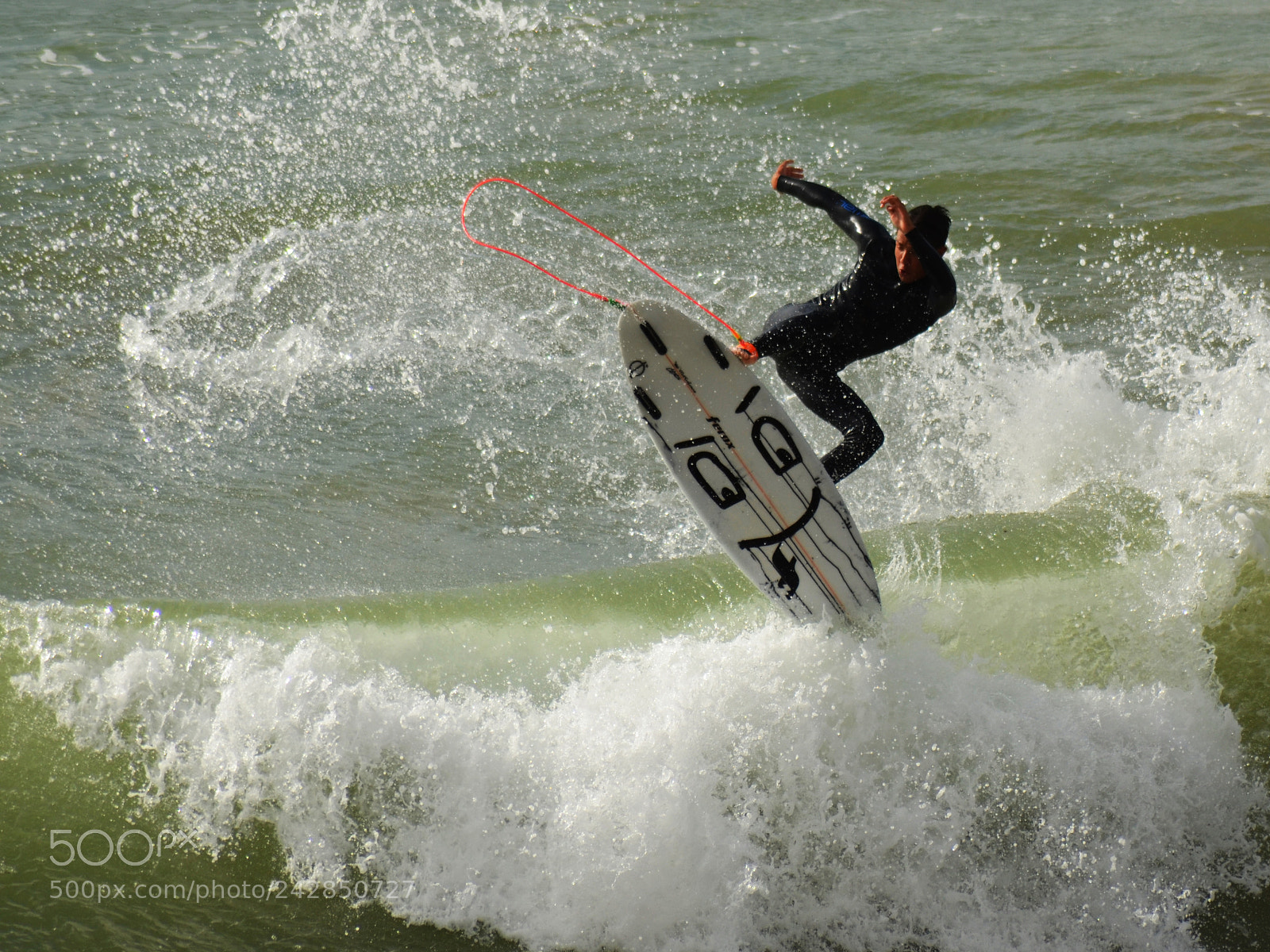 Nikon D5100 sample photo. Ride the wild surf photography
