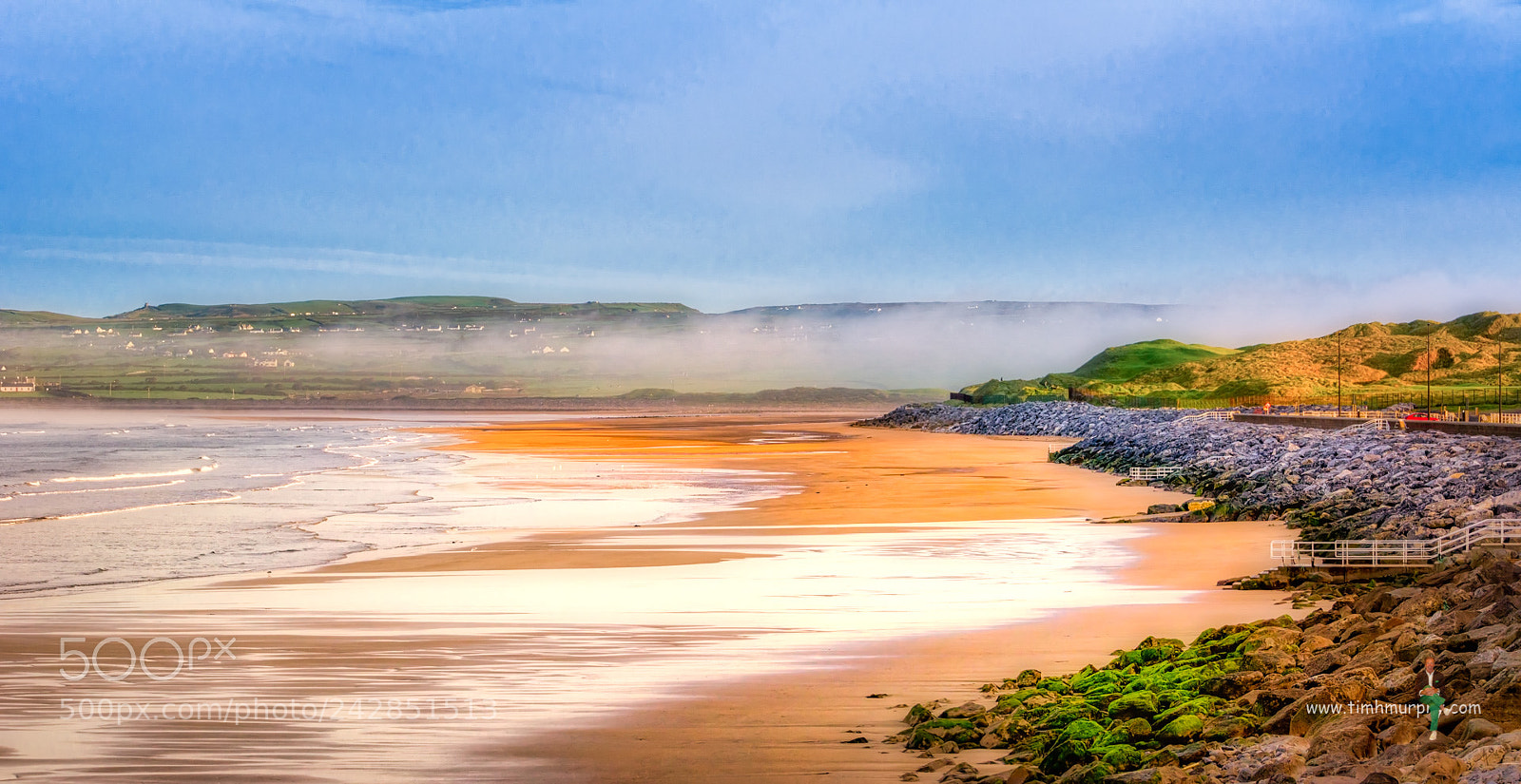 Nikon D7100 sample photo. Magic morning in lahinch photography