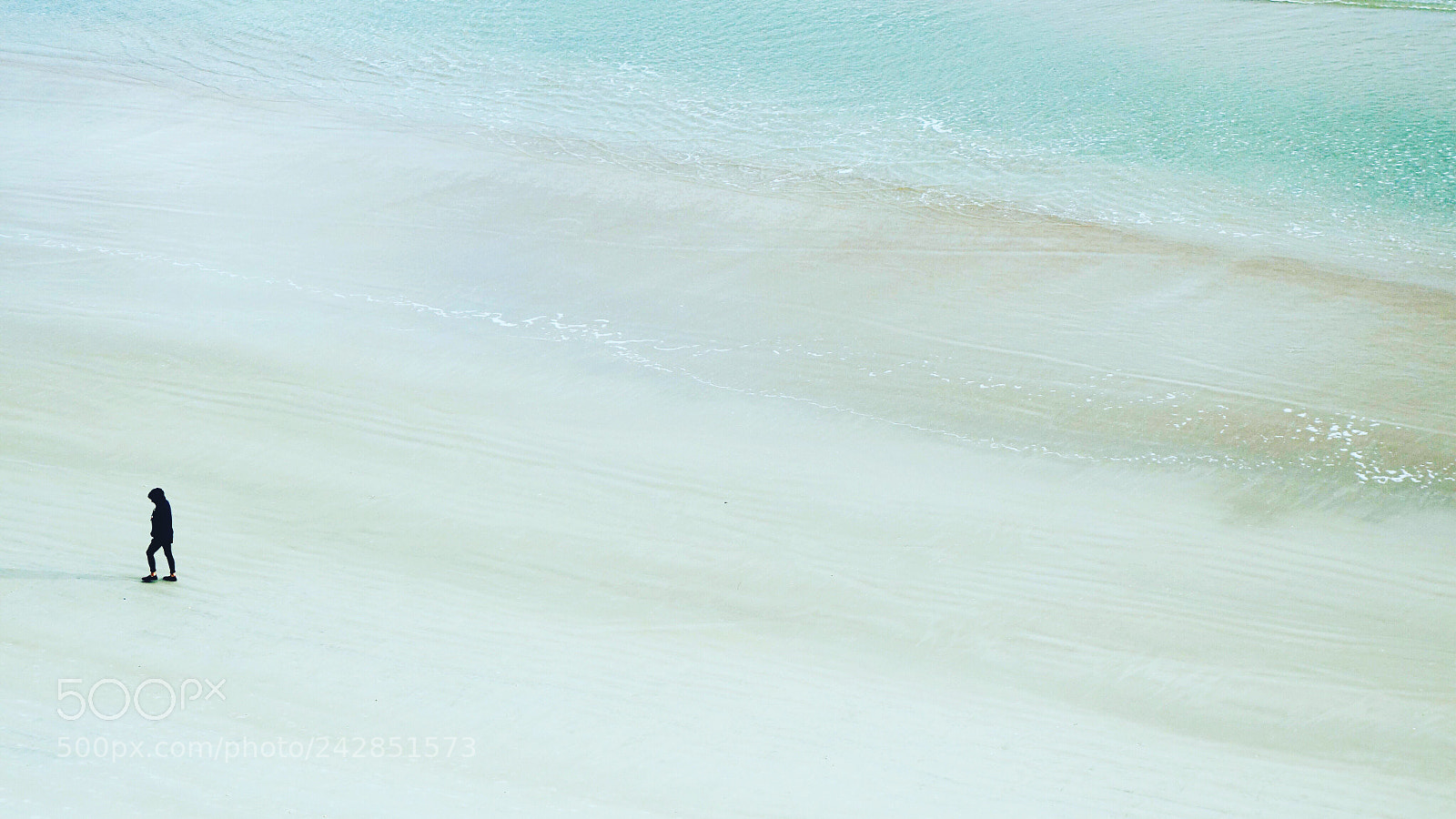 Sony Cyber-shot DSC-RX100 II sample photo. Person on the beach photography
