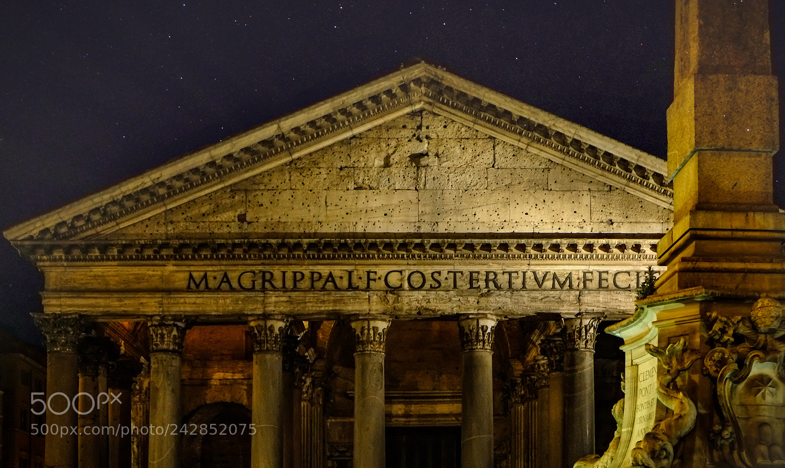 Fujifilm X-E1 sample photo. Rome by night photography