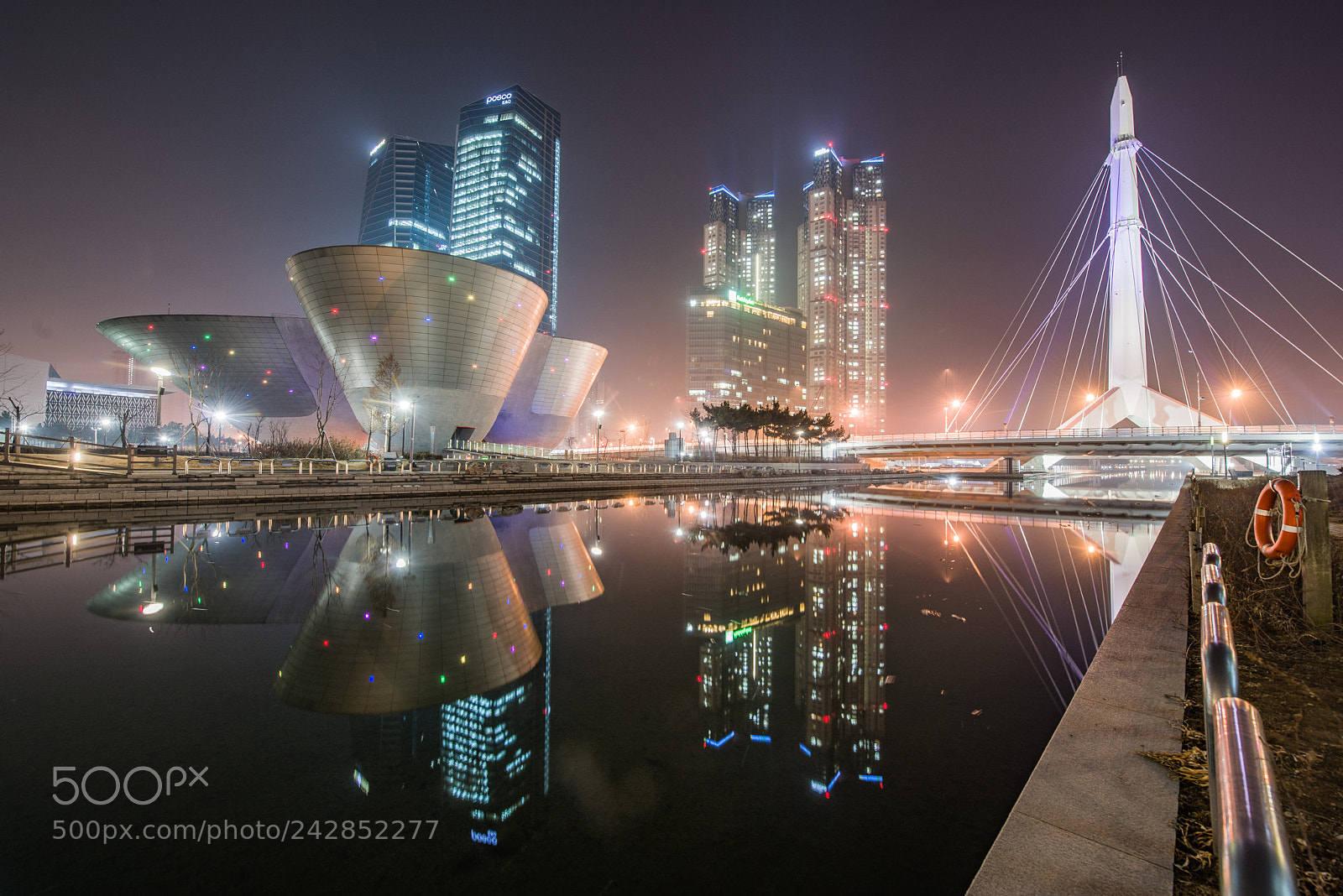 Nikon D810 sample photo. The night view of photography