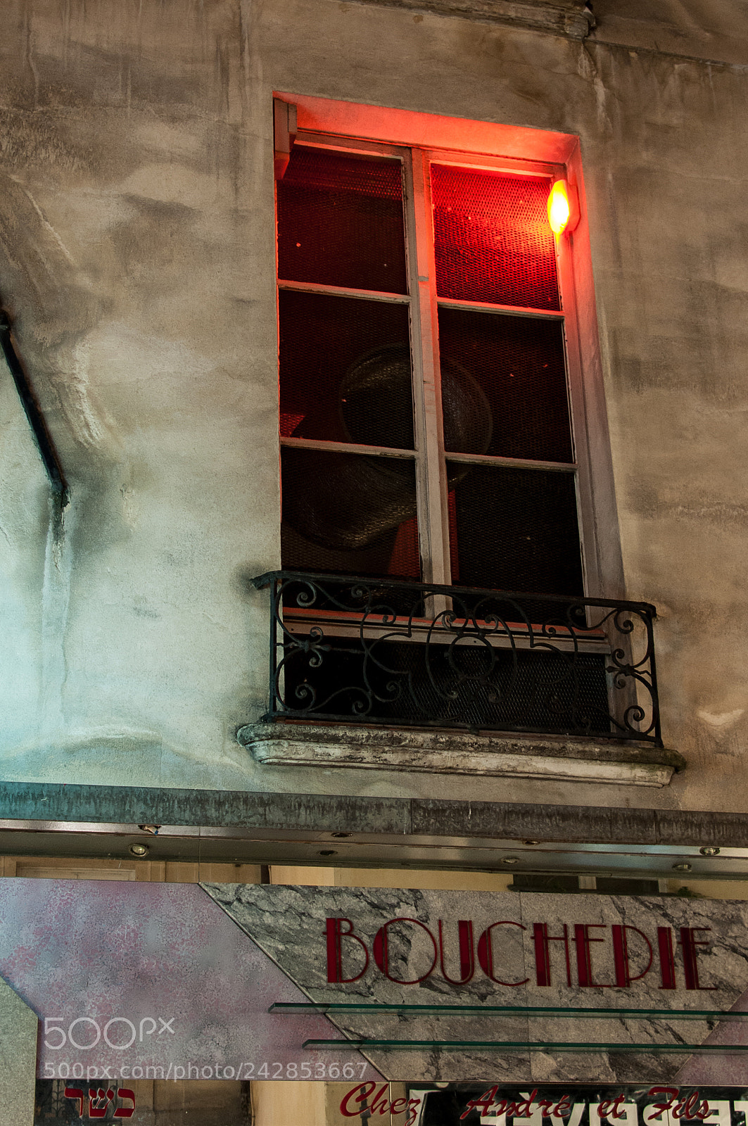 Nikon D90 sample photo. Boucherie window photography