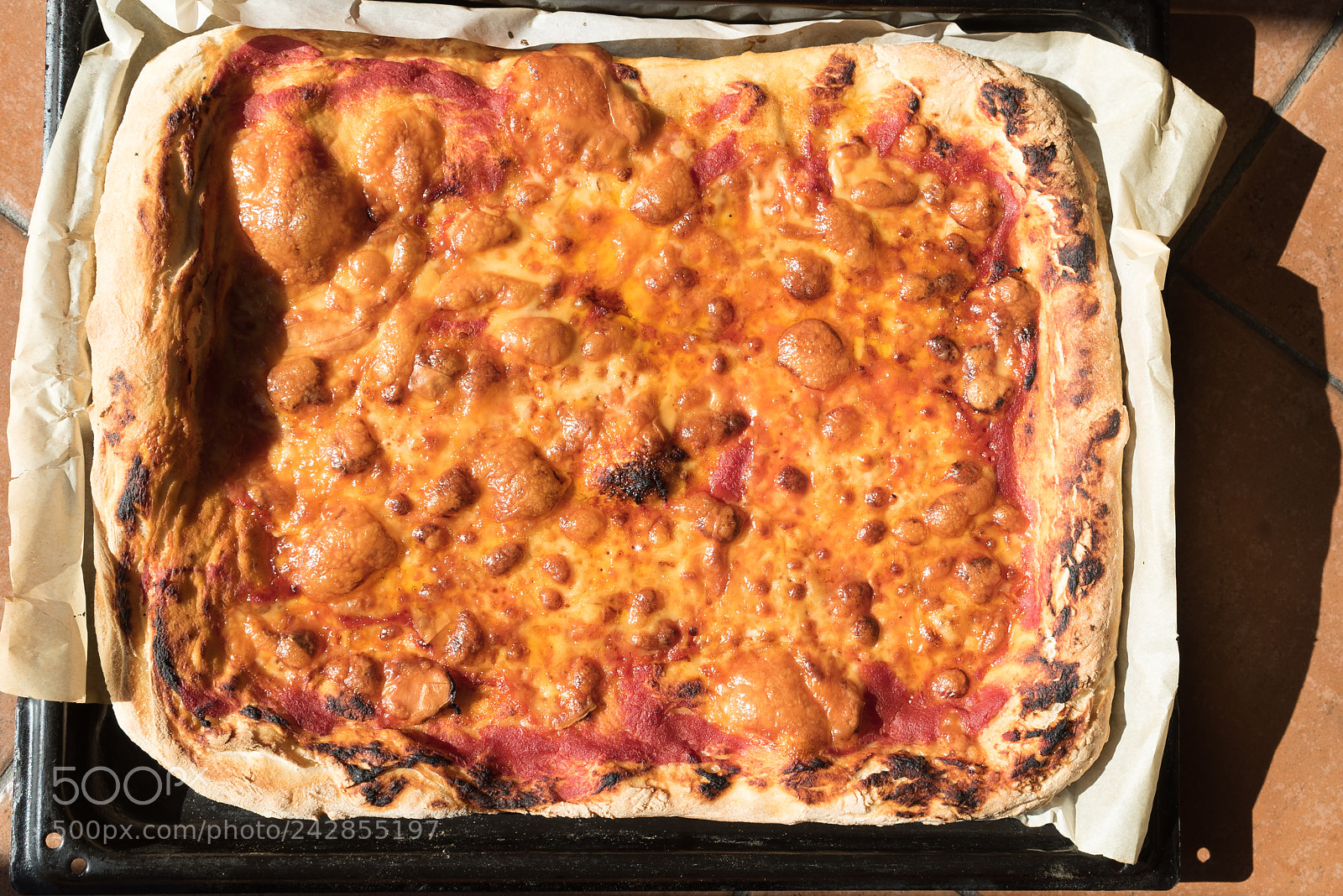 Sony a7S II sample photo. Pizza margherita homemade photography