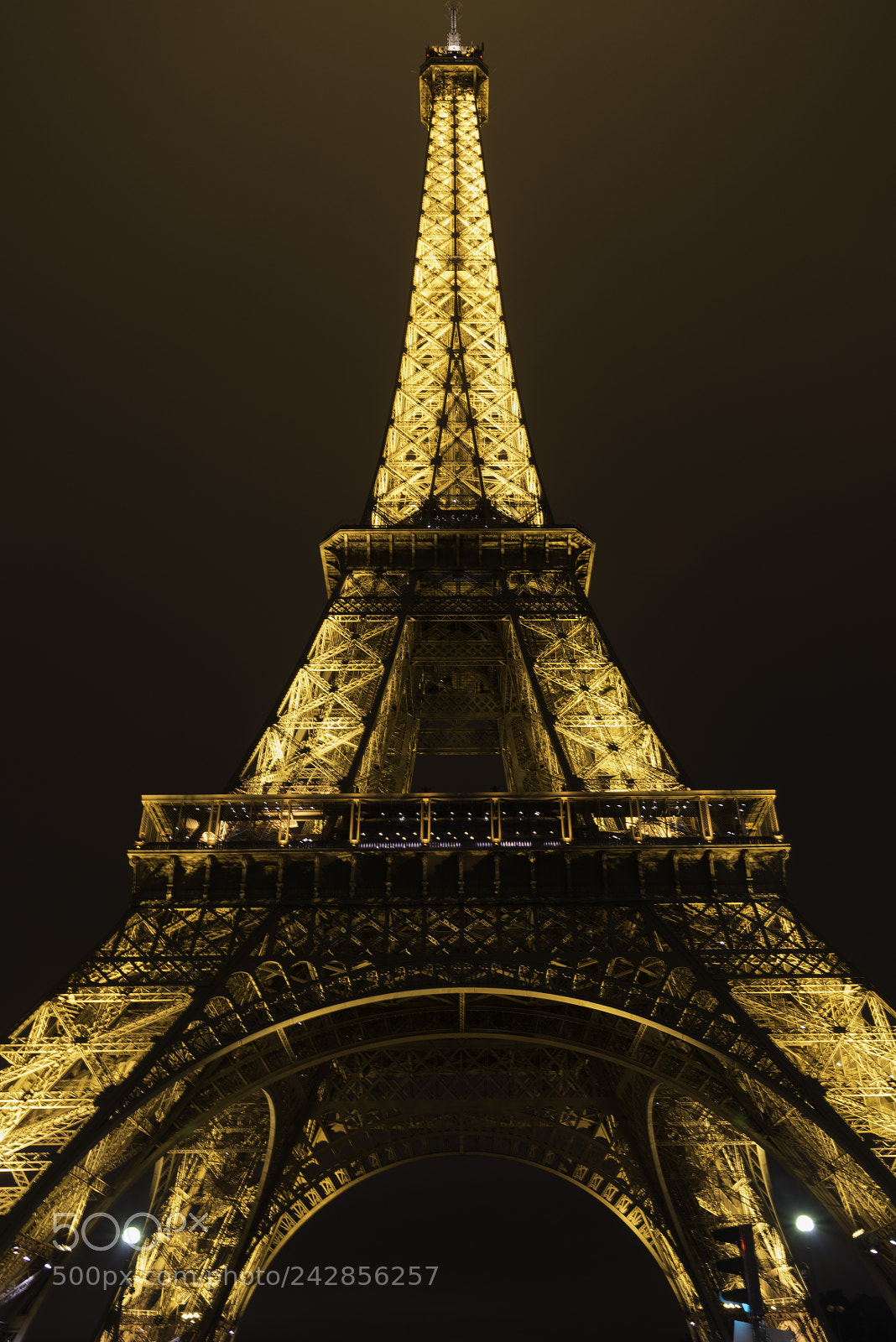 Nikon D610 sample photo. Eiffel tower at night photography