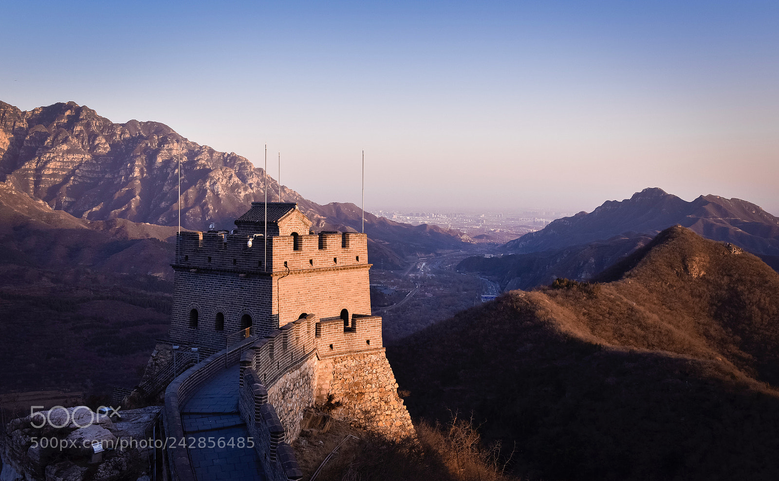Nikon D810 sample photo. China wall photography