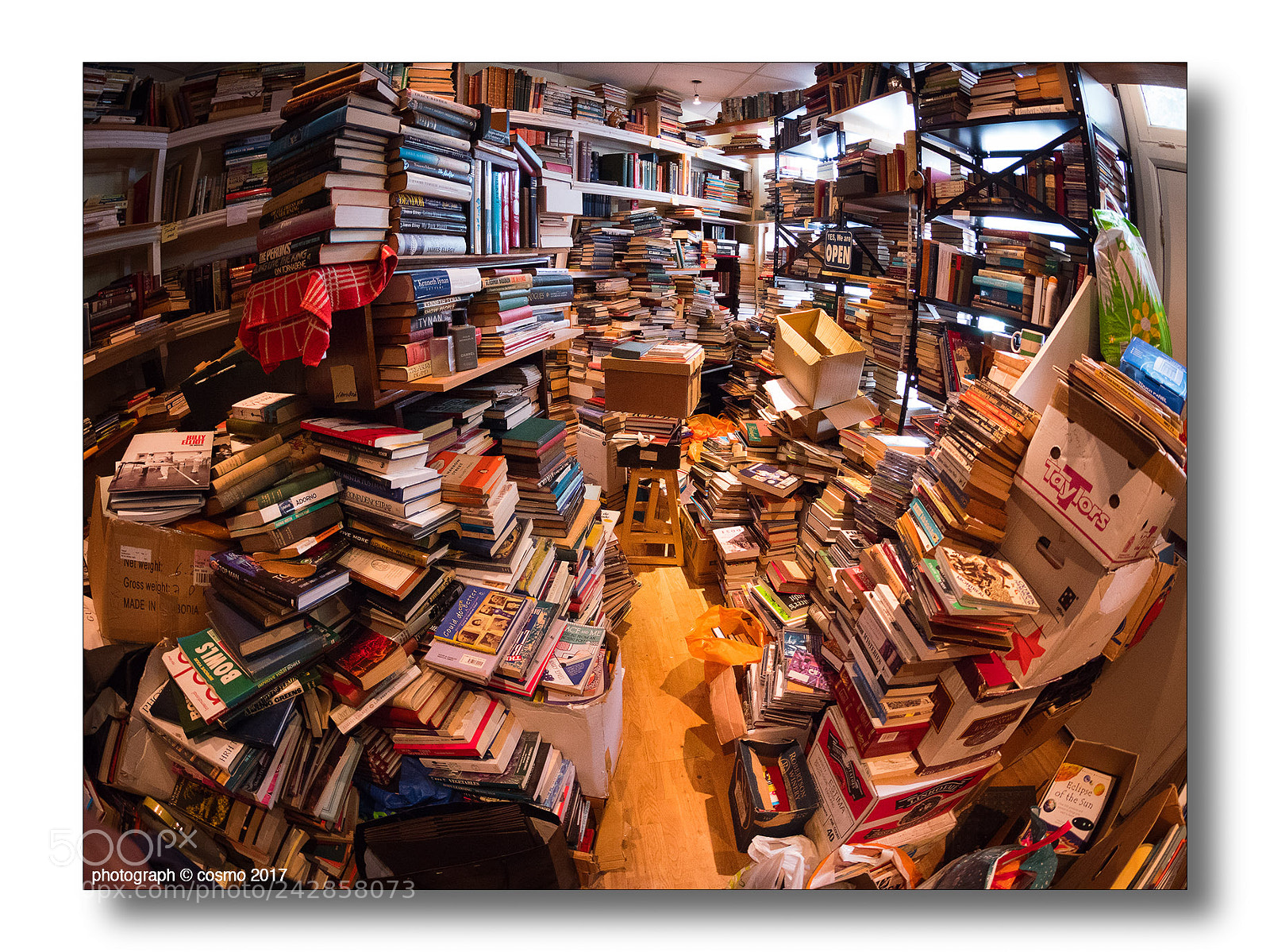 Panasonic Lumix DMC-GX8 sample photo. Bookshop photography