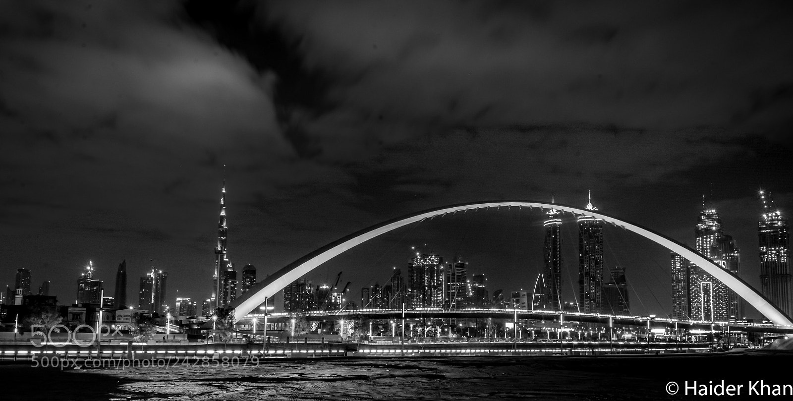 Nikon D7100 sample photo. Dubai canal photography