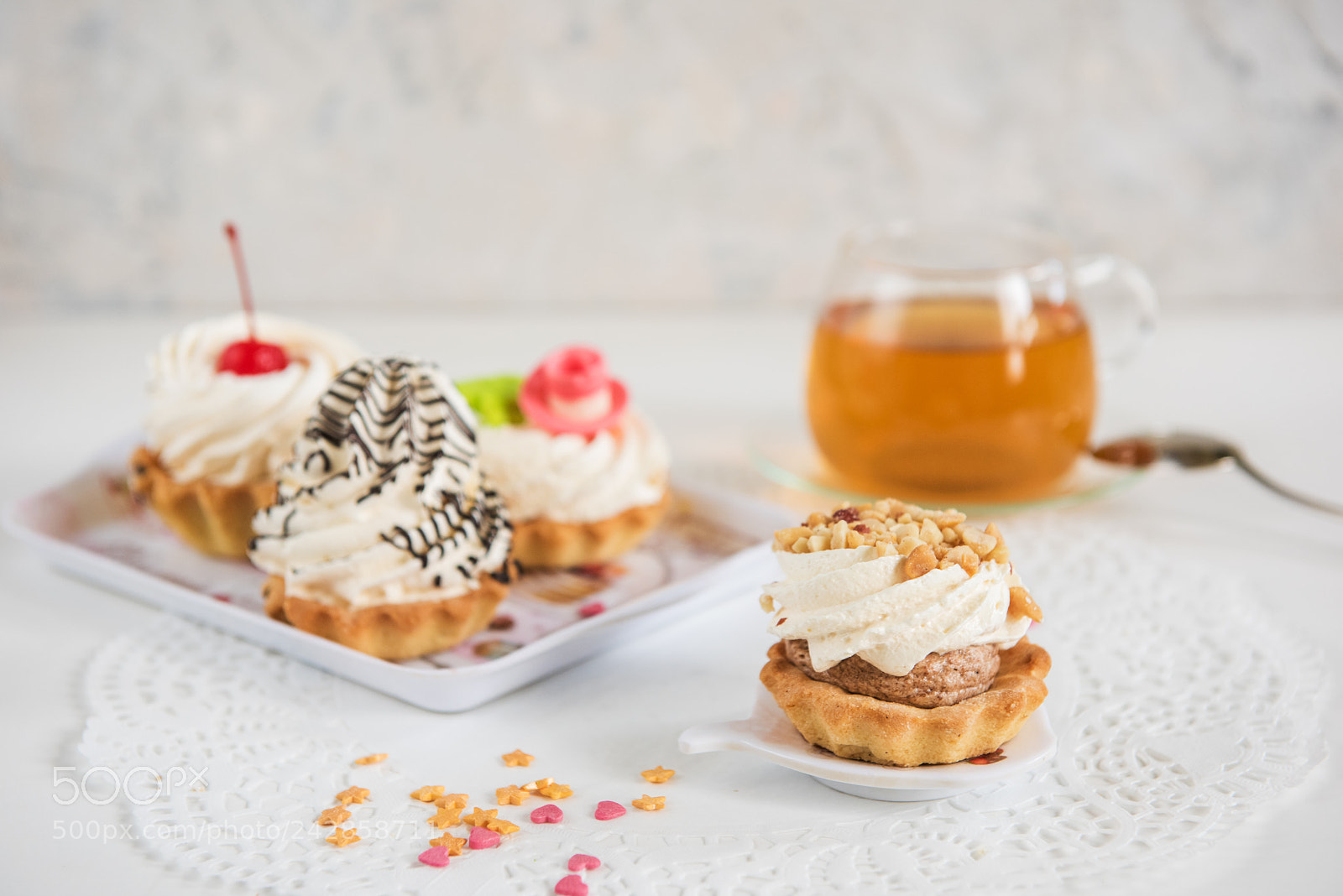 Nikon D810 sample photo. Tasty different cakes photography
