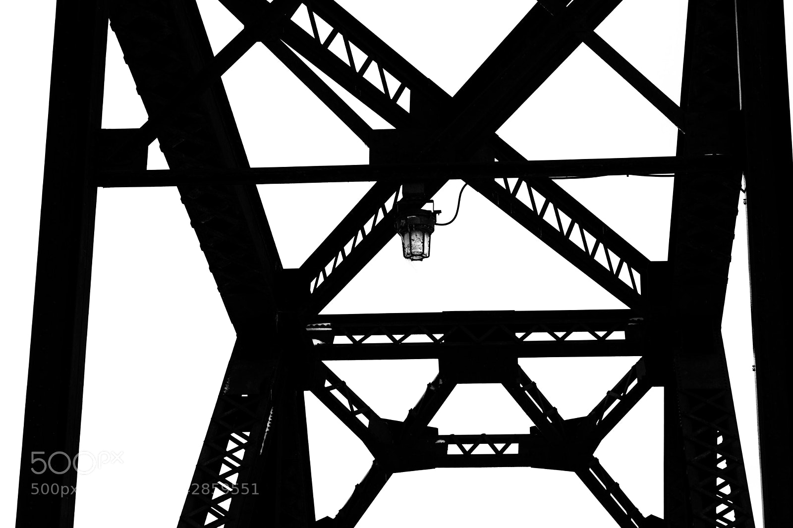 Nikon D3300 sample photo. Suspension bridge silhouette photography