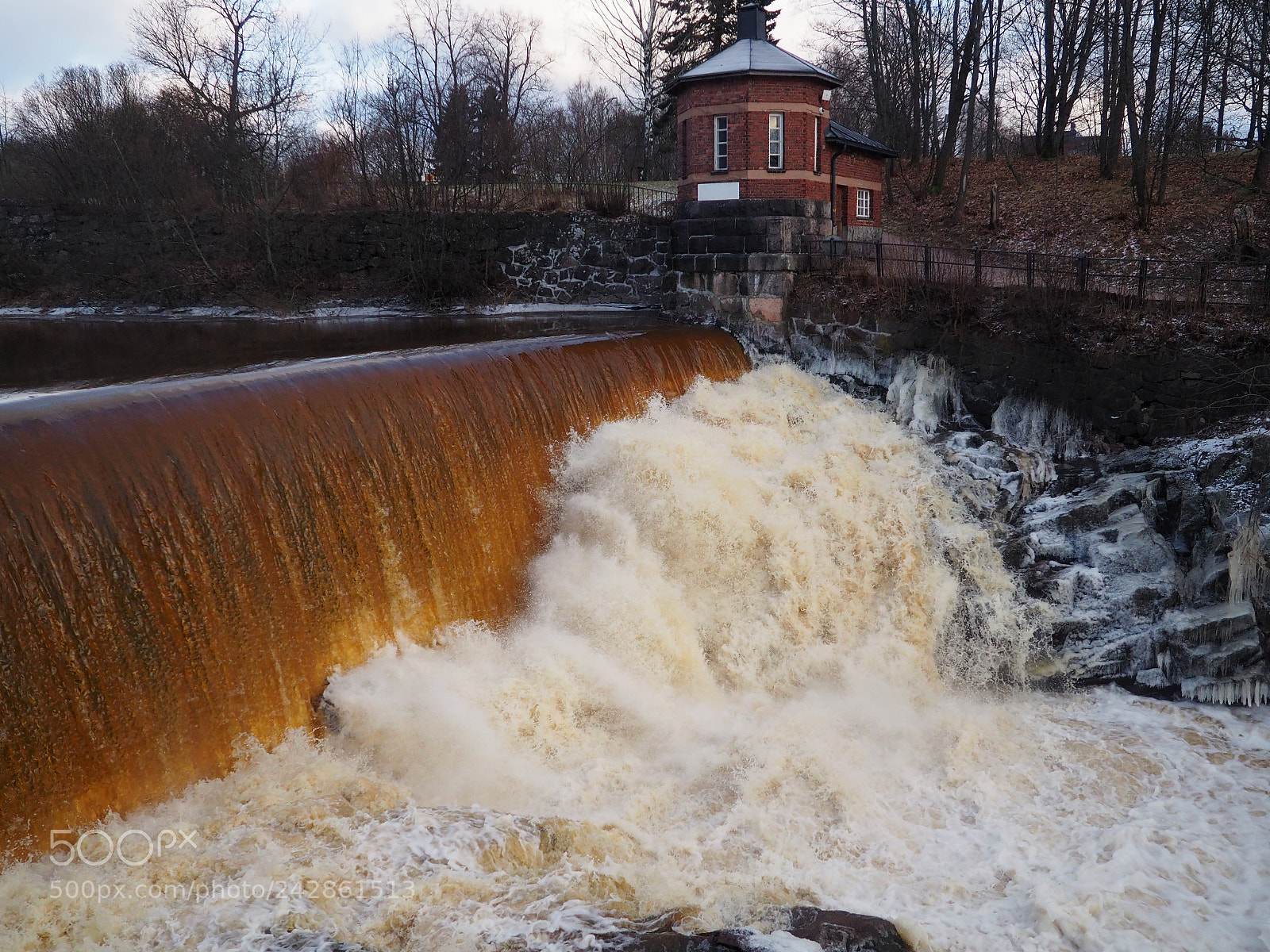 Olympus OM-D E-M10 II sample photo. Waterfall photography
