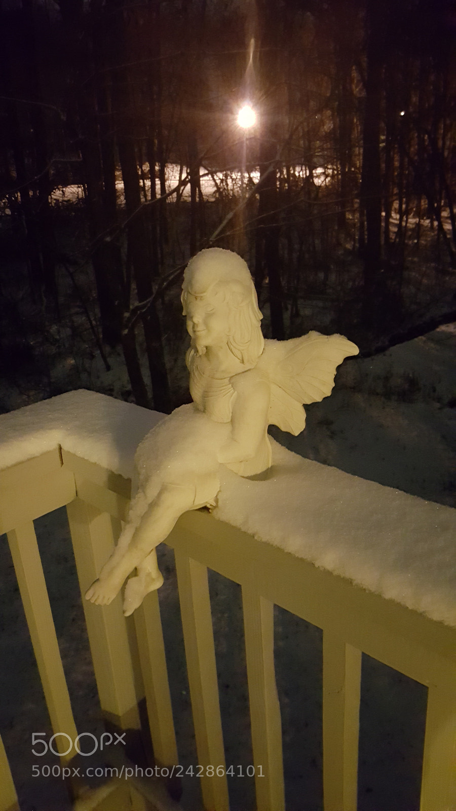 Samsung Galaxy S6 sample photo. Snow angel photography