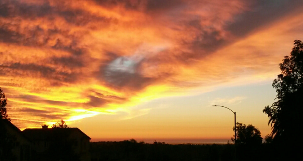 Samsung Galaxy S4 Active sample photo. Fire in the sky photography