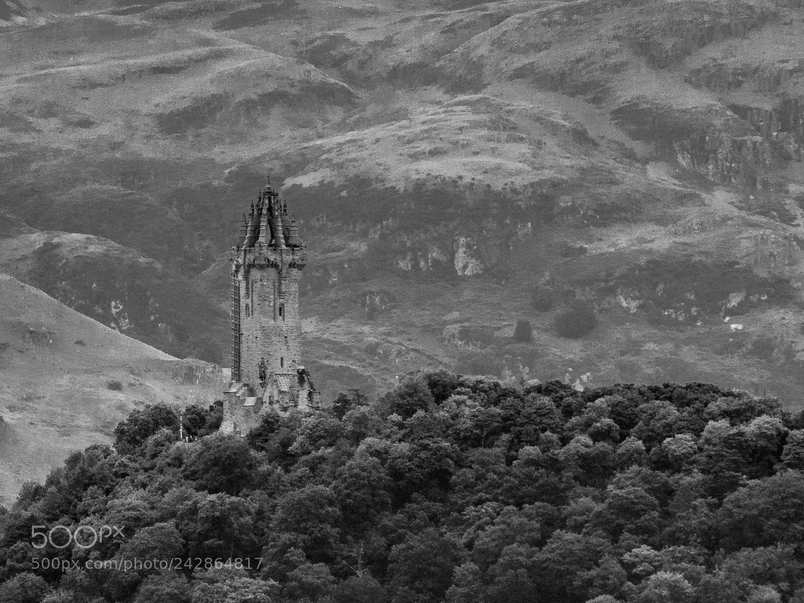 Panasonic Lumix DMC-FZ200 sample photo. Wallace monument photography