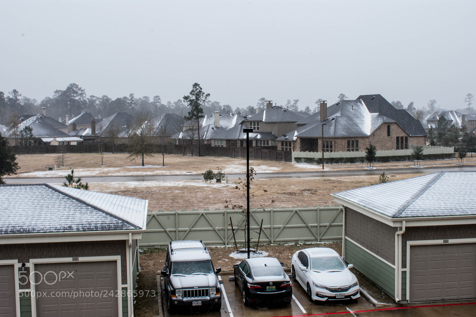 Nikon D3400 sample photo. Snow in the neighborhood photography