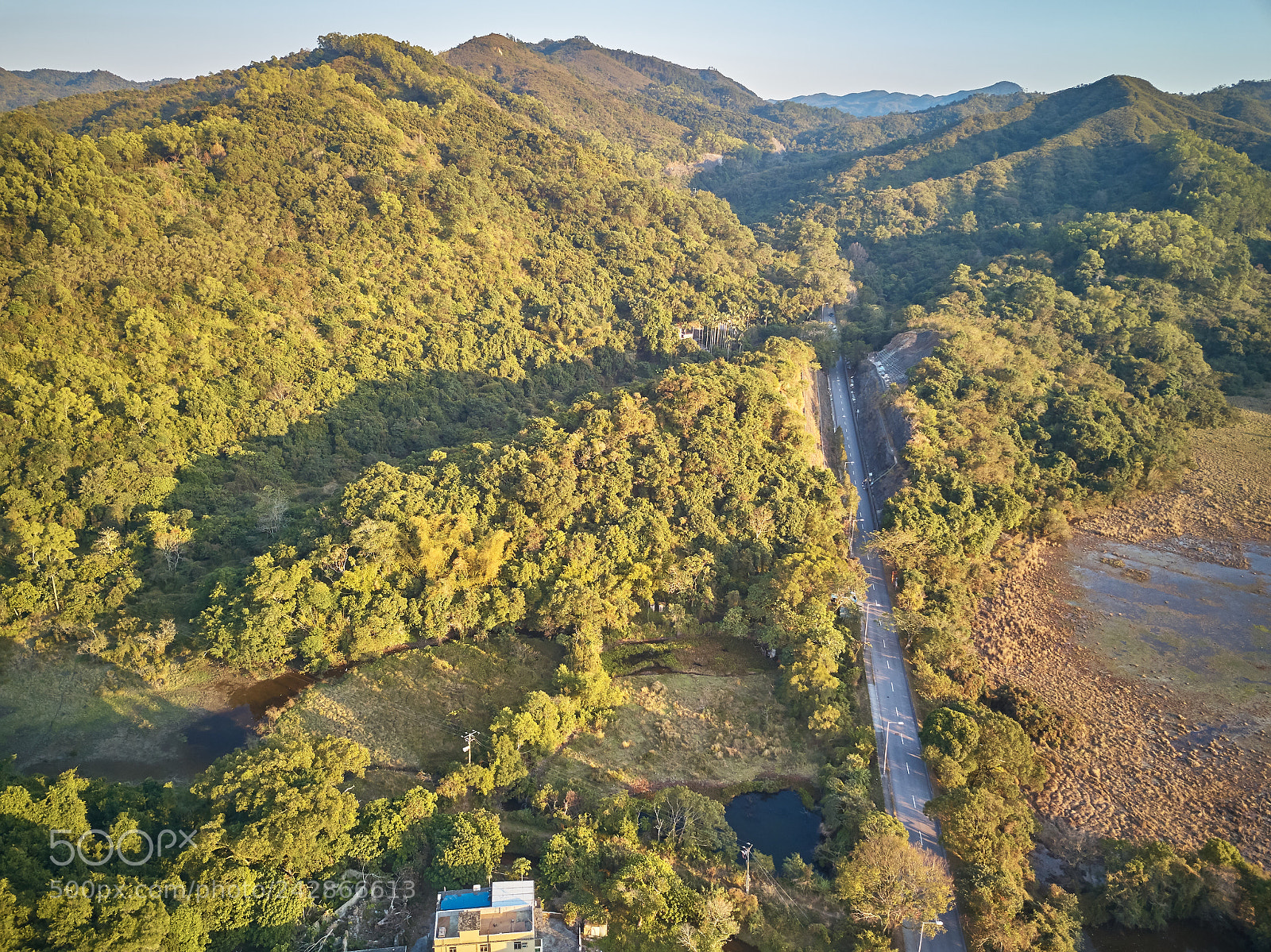 DJI FC220 sample photo. Bride's pool photography