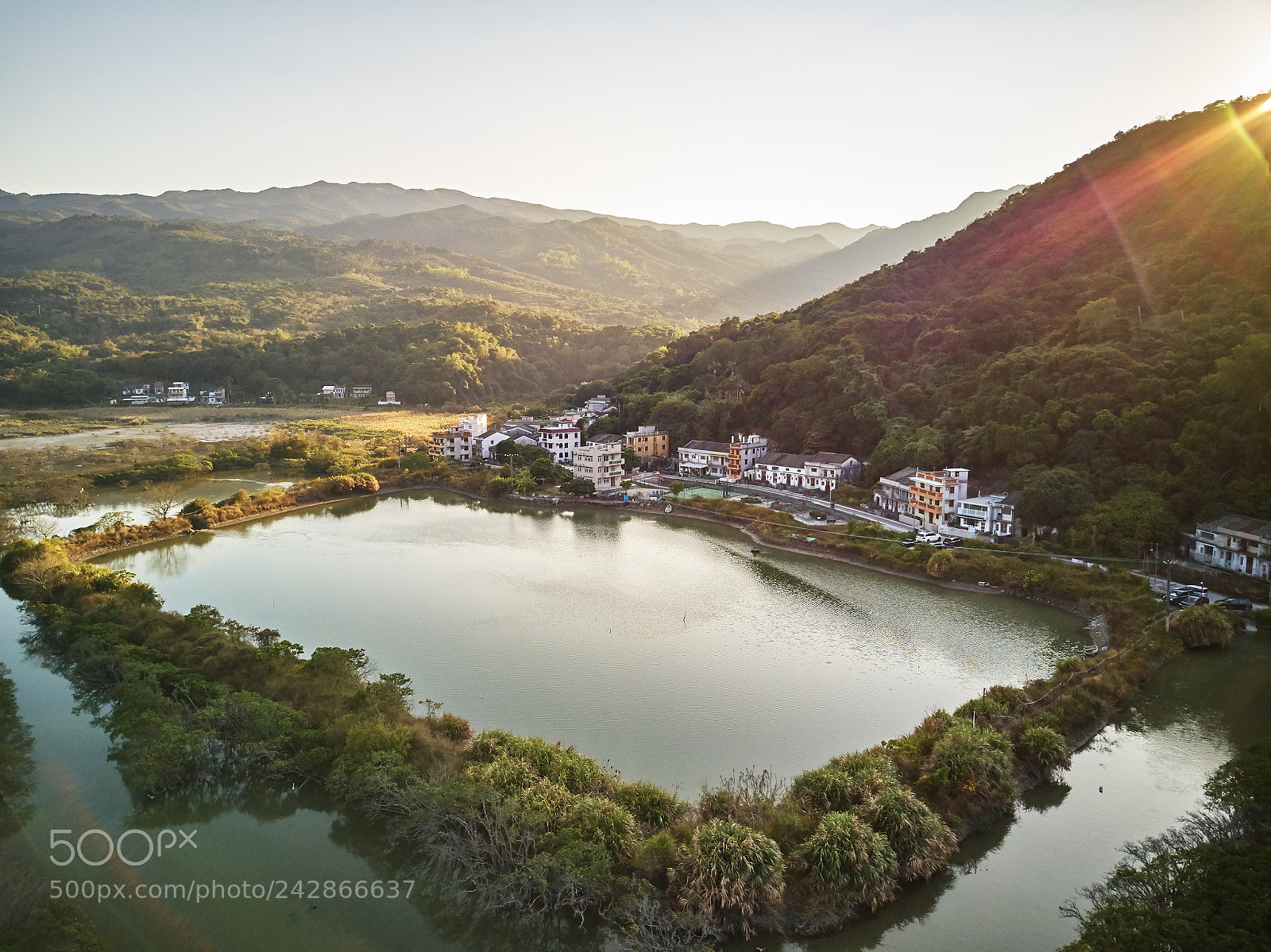 DJI FC220 sample photo. Bride's pool photography