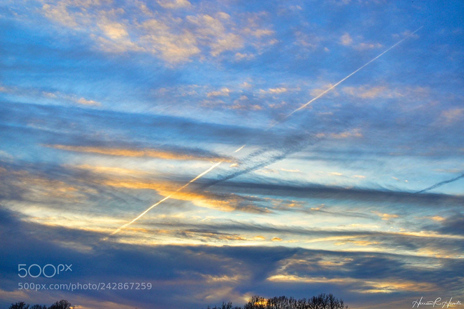 Nikon D3200 sample photo. Evening sky photography