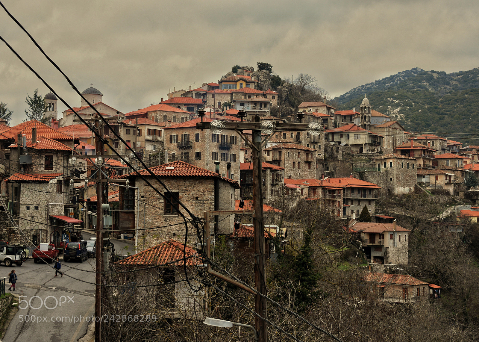 Nikon D3400 sample photo. Greek village beauty photography