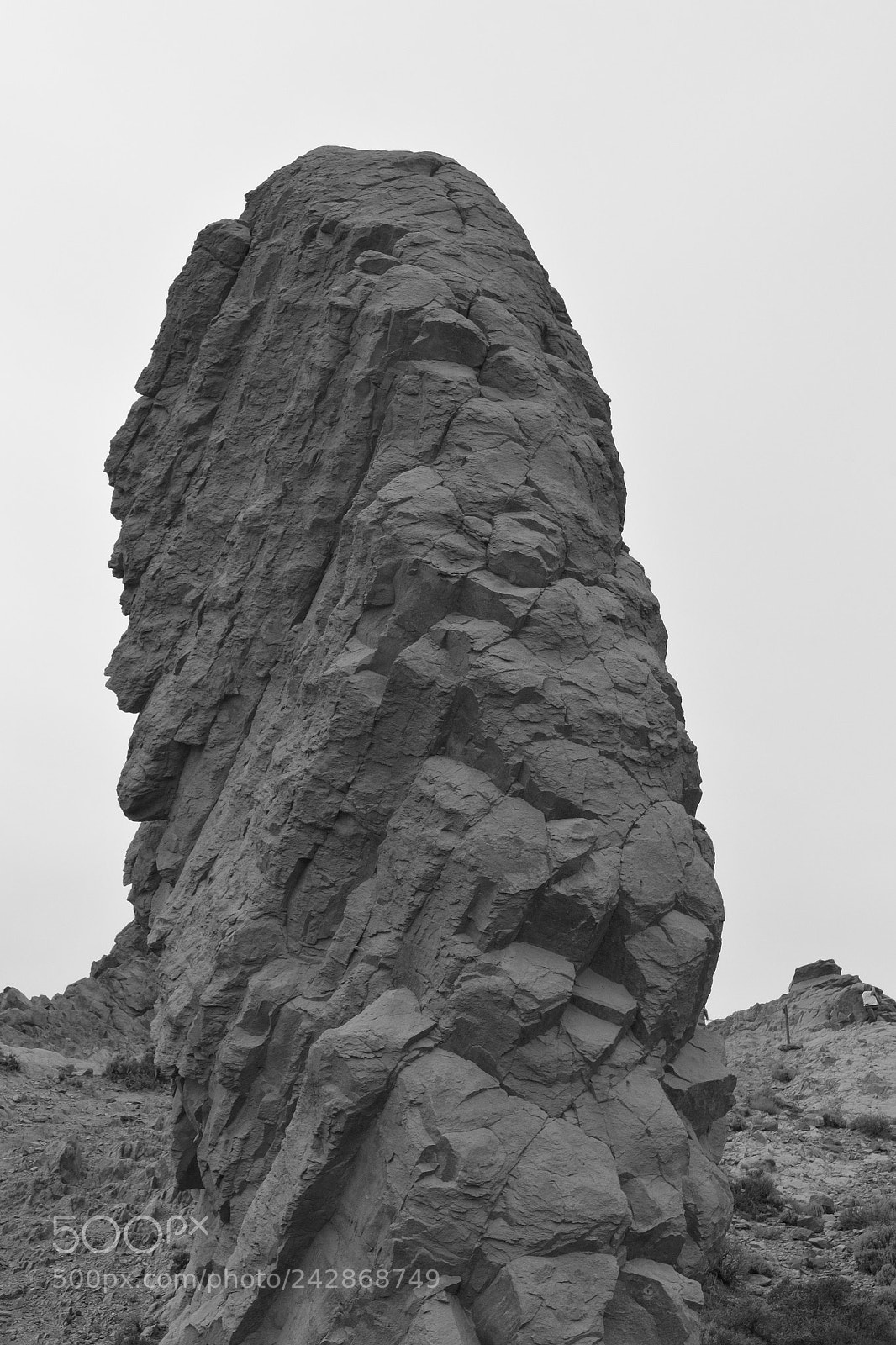 Nikon D3100 sample photo. Felssäule photography