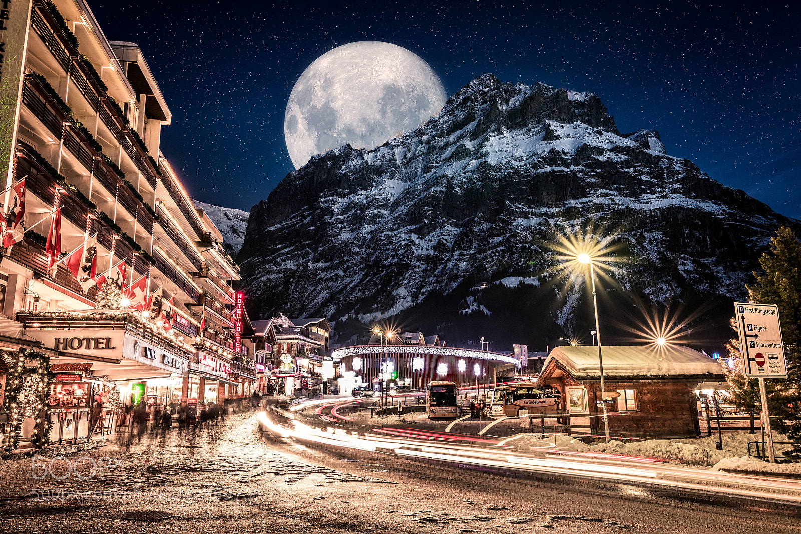 Nikon D3400 sample photo. Grindelwald photography