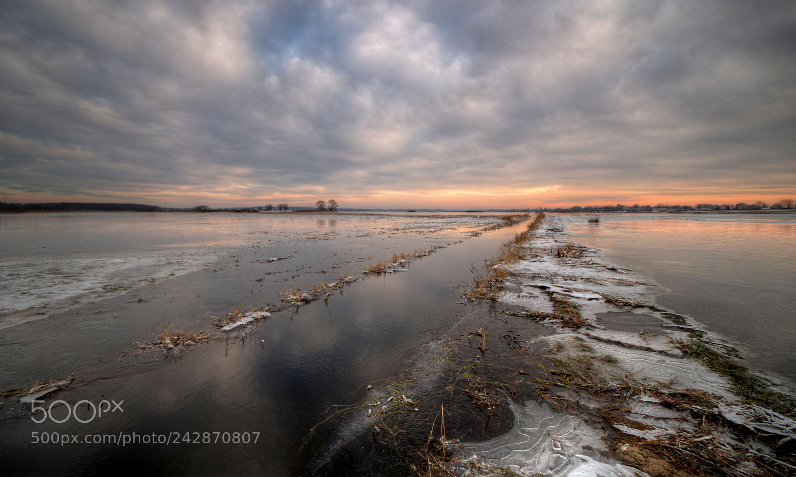 Pentax K-30 sample photo. The water road photography