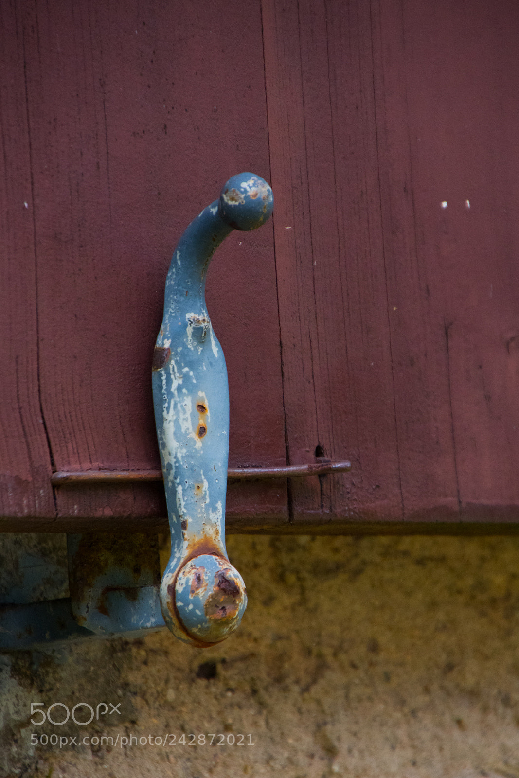 Nikon D500 sample photo. Blue handle photography