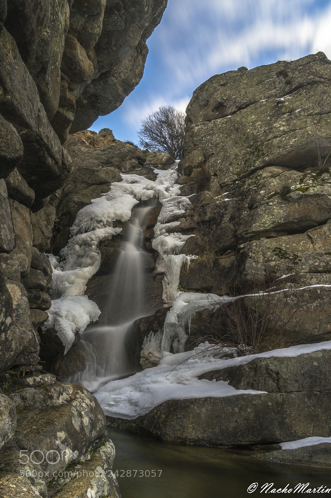 Nikon D3100 sample photo. Cascada de riofrio (Ávila) photography
