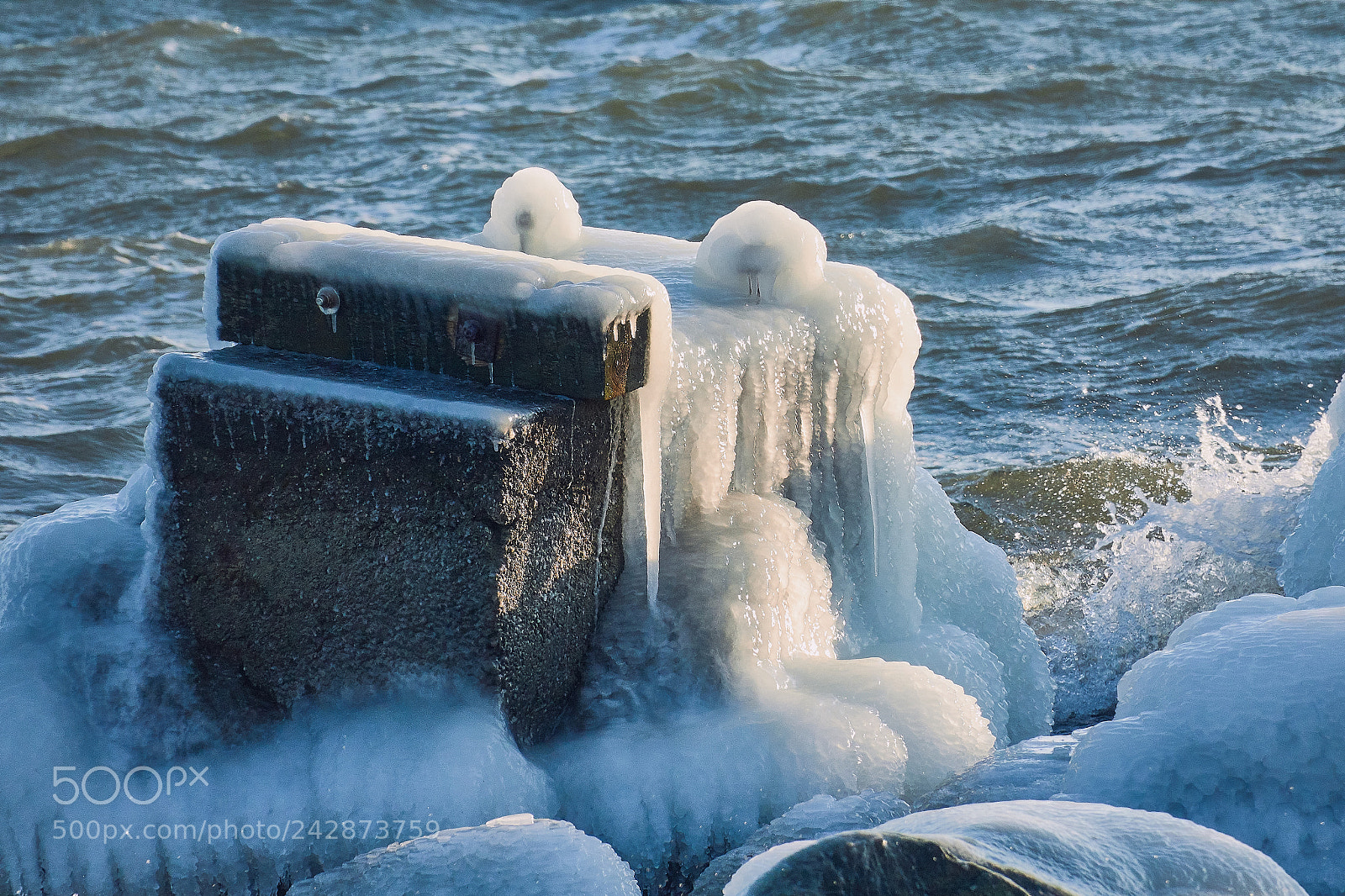 Sony Cyber-shot DSC-RX10 IV sample photo. The icecold sea photography