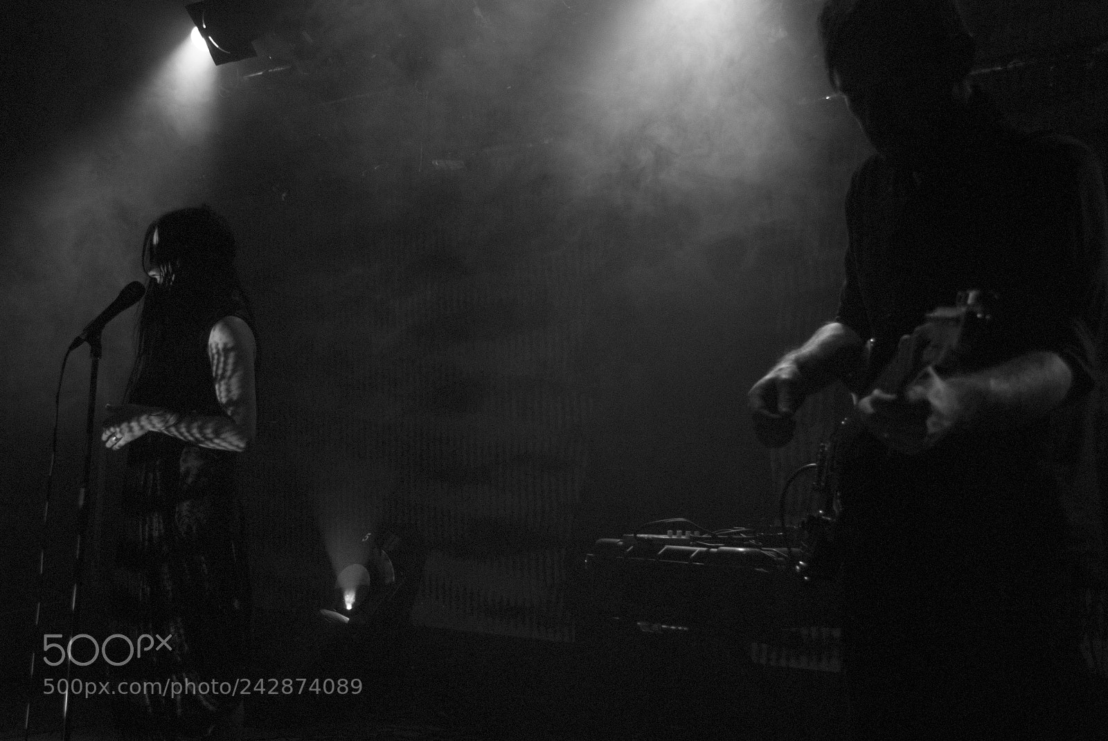 Nikon D60 sample photo. Zola jesus live photography