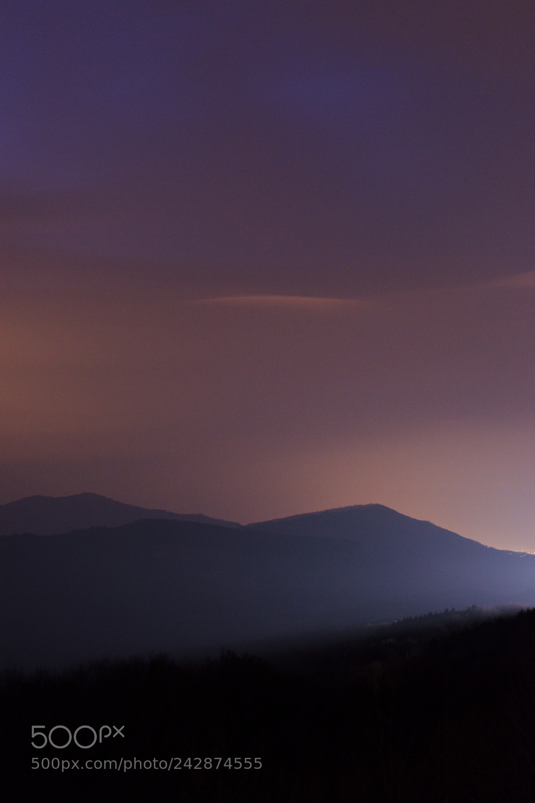 Nikon D5100 sample photo. Cloudy evening photography