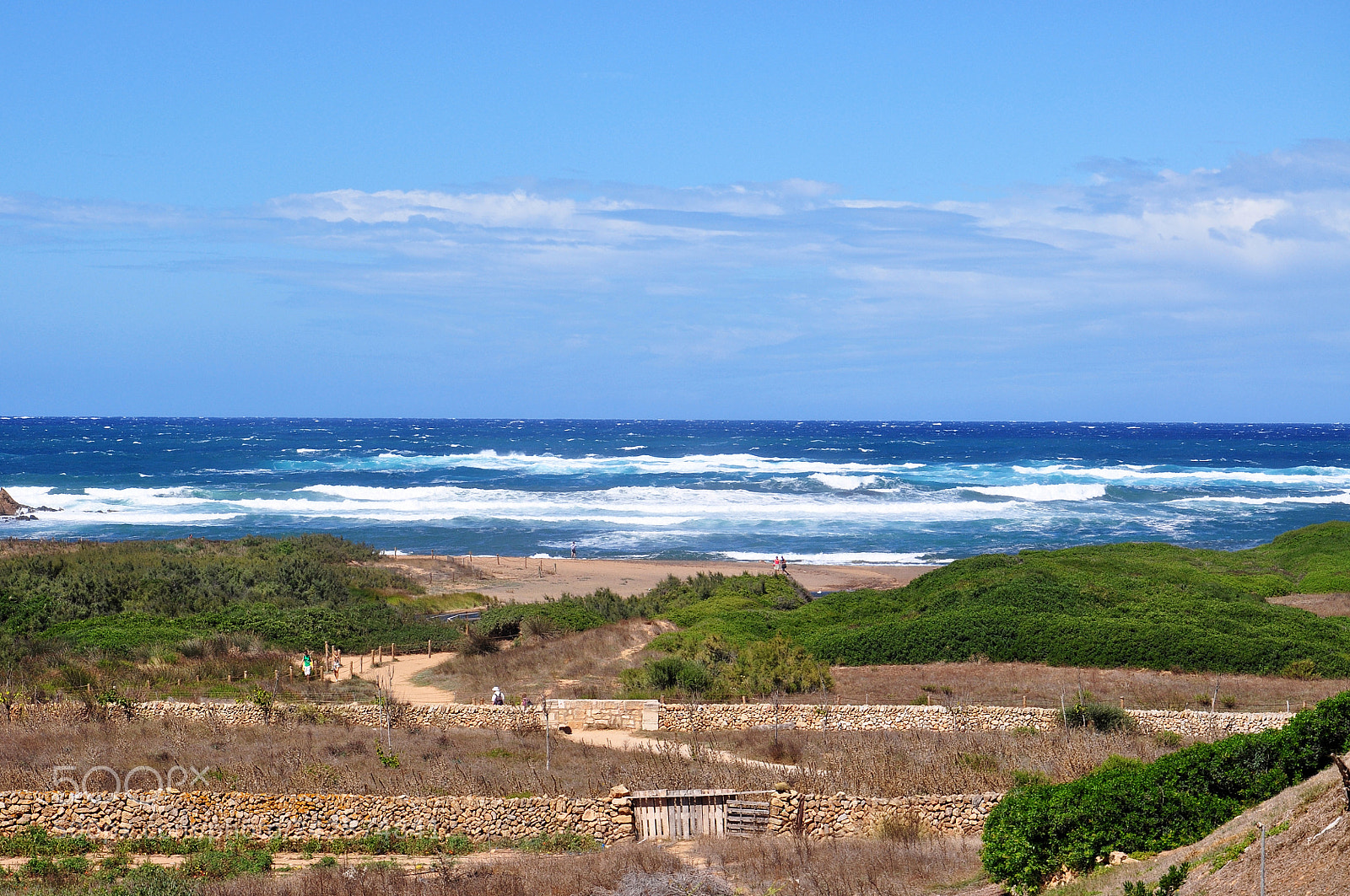 Nikon D5000 sample photo. Beautiful menorca island view photography