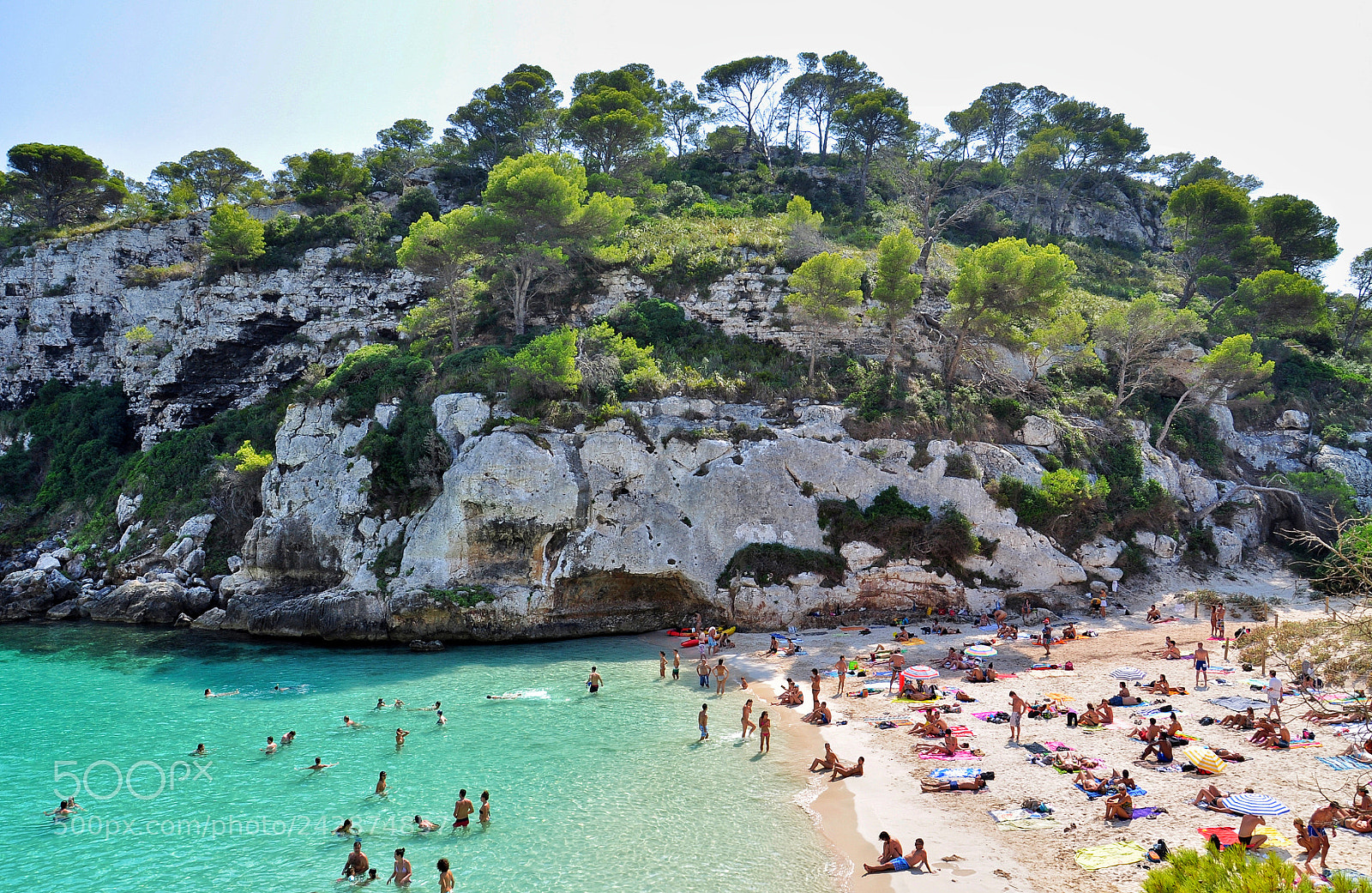 Nikon D5000 sample photo. Beautiful menorca island view photography
