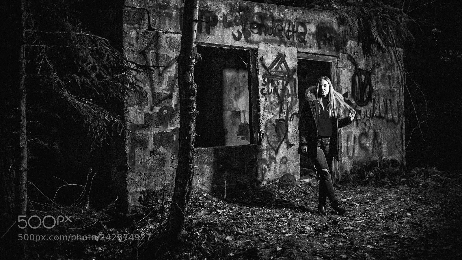 Nikon D3 sample photo. Haunted photography