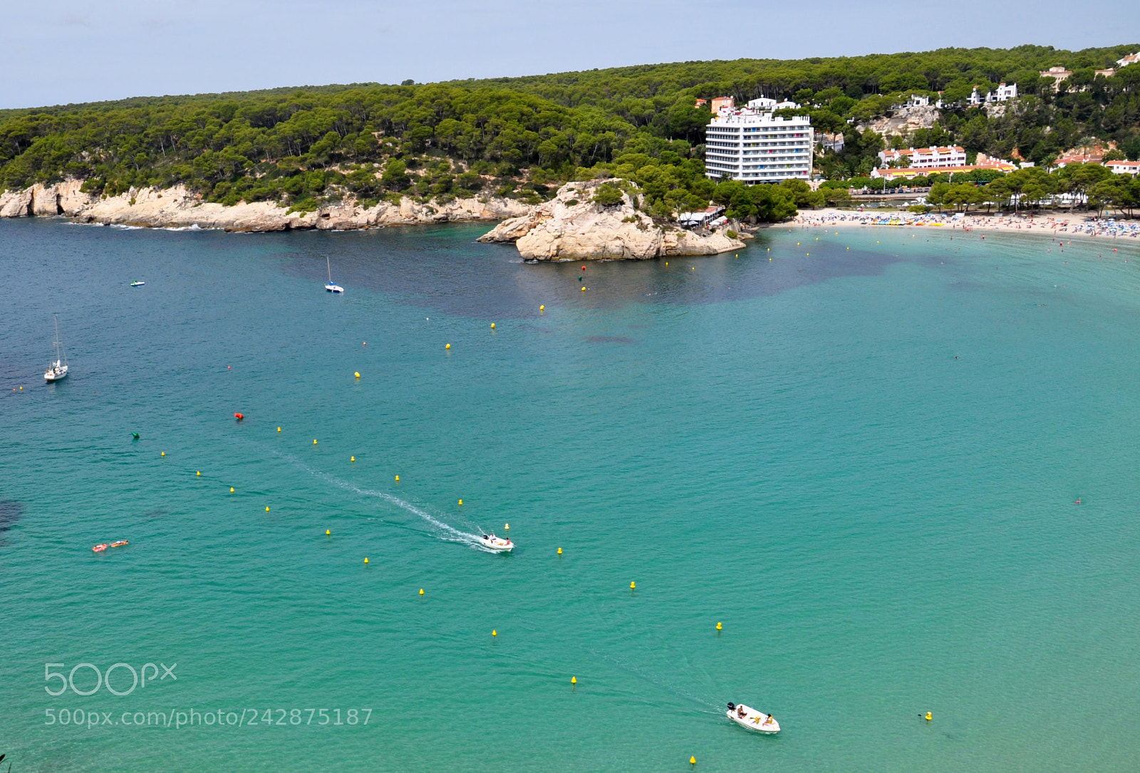 Nikon D5000 sample photo. Menorca balearic island view photography