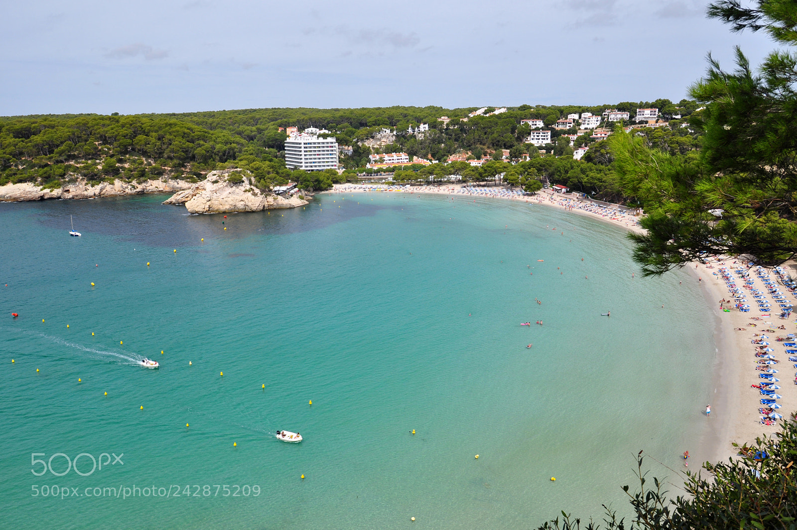 Nikon D5000 sample photo. Menorca balearic island view photography