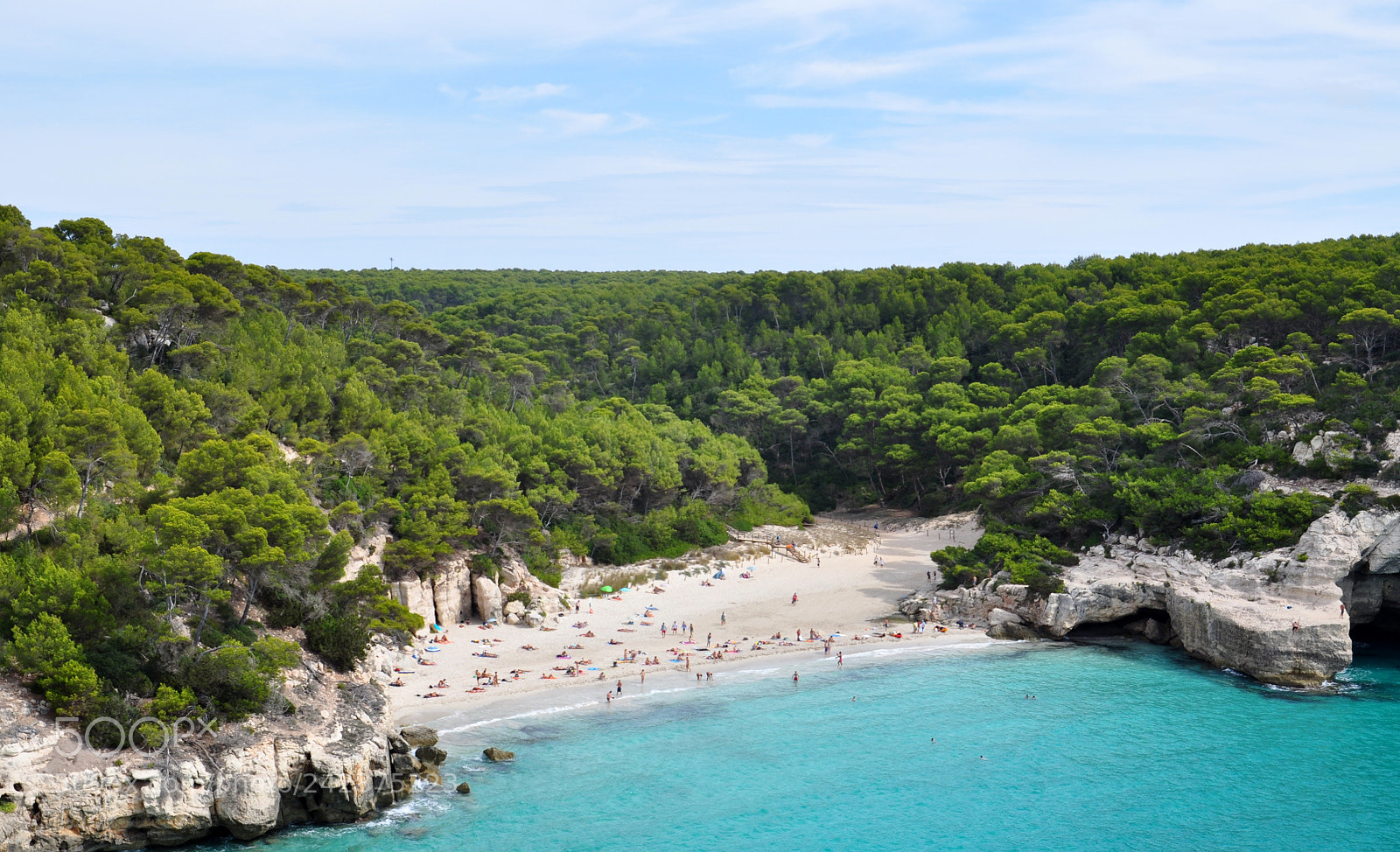 Nikon D5000 sample photo. Menorca balearic island view photography