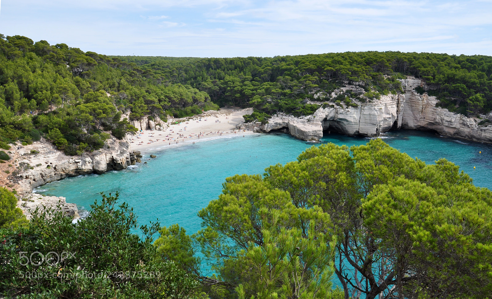 Nikon D5000 sample photo. Menorca balearic island view photography