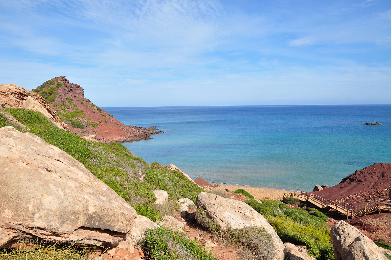 Nikon D5000 sample photo. Menorca balearic island view photography